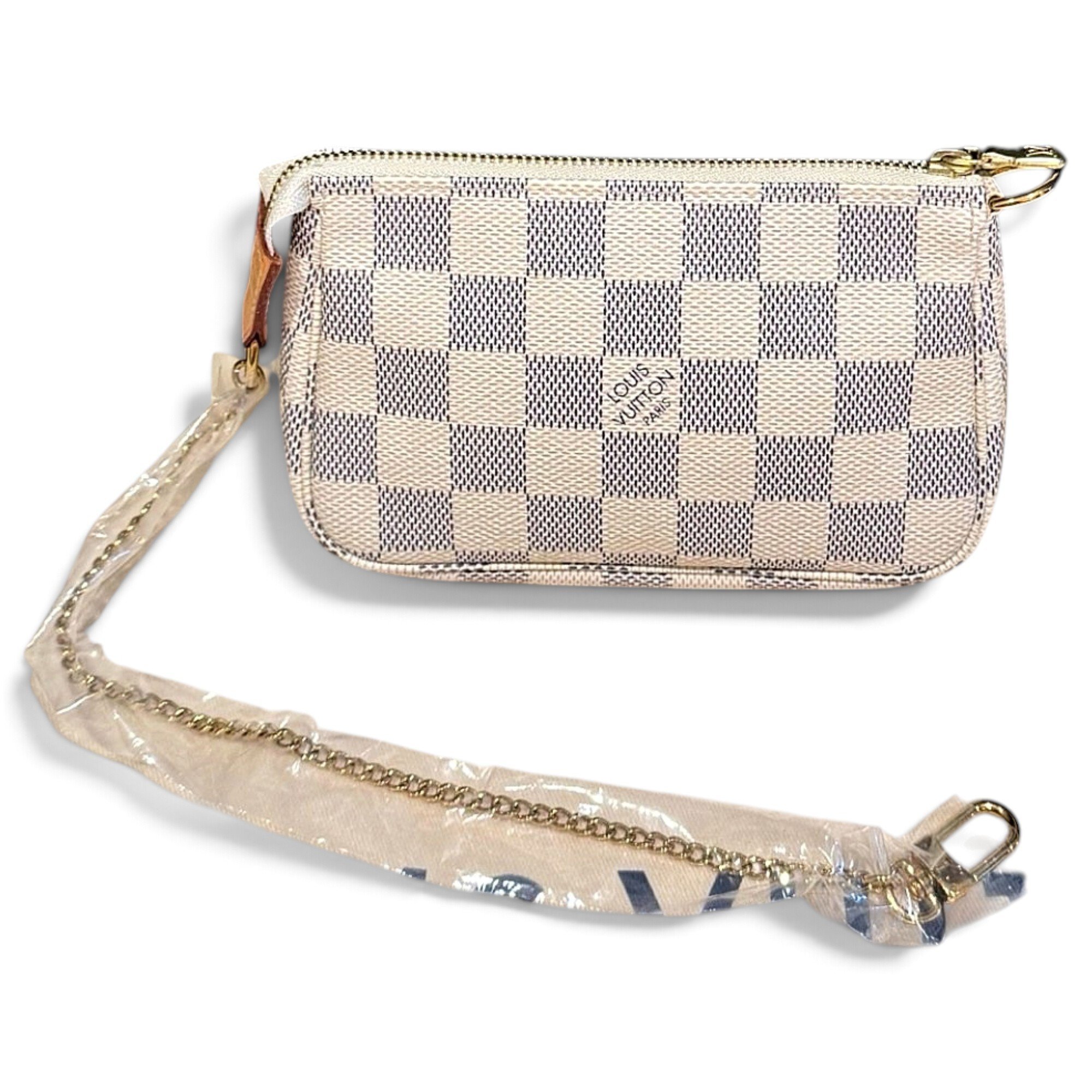Pochette Accessoire leather handbag