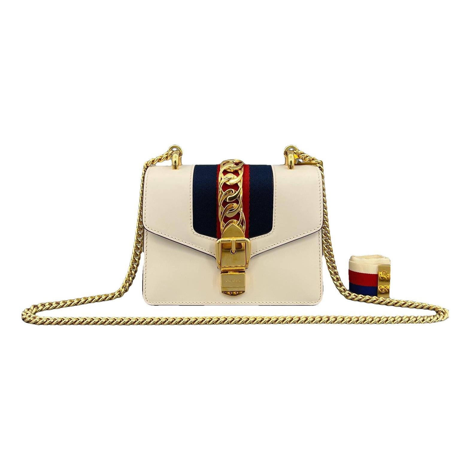 Sylvie Flap Chain leather handbag