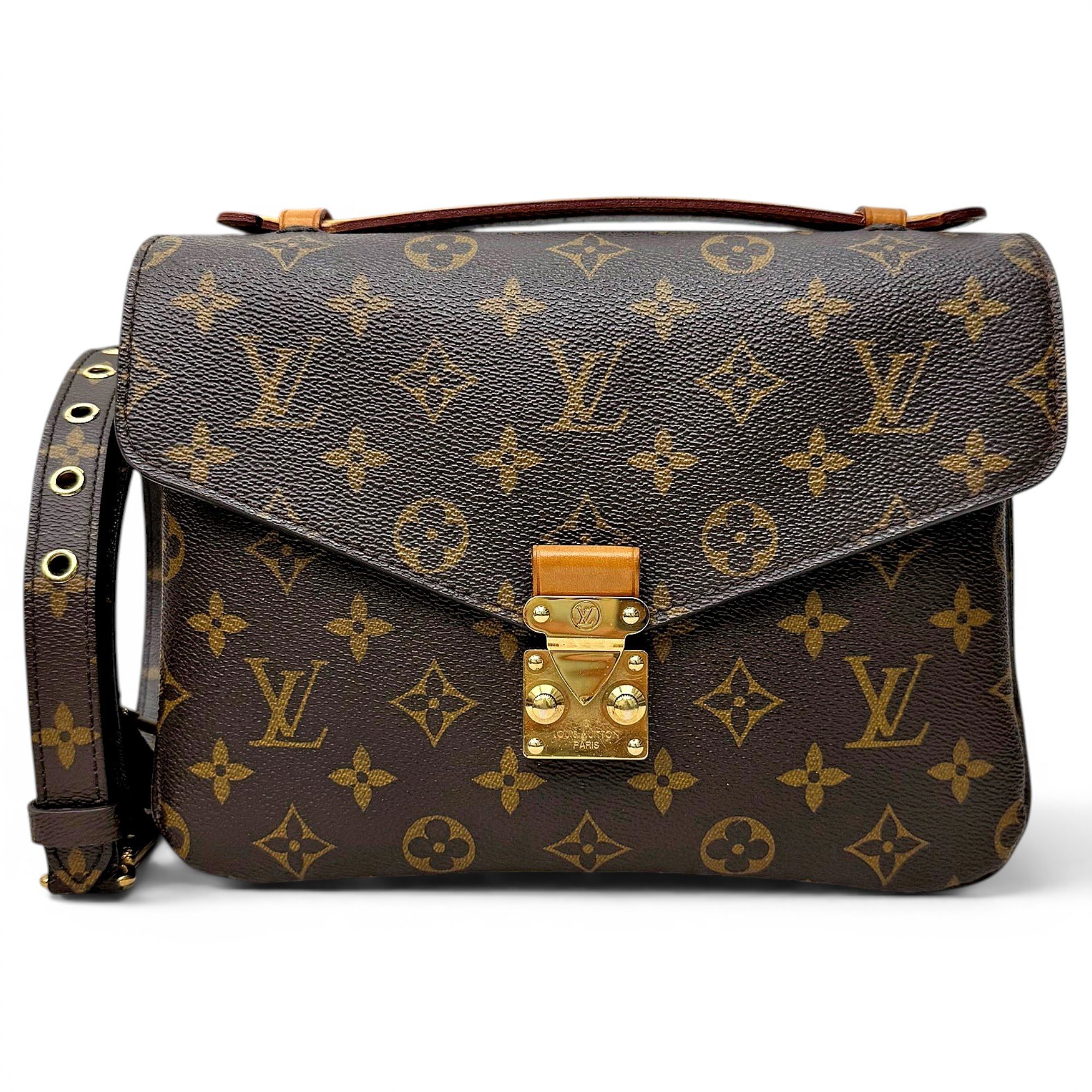 Metis leather handbag