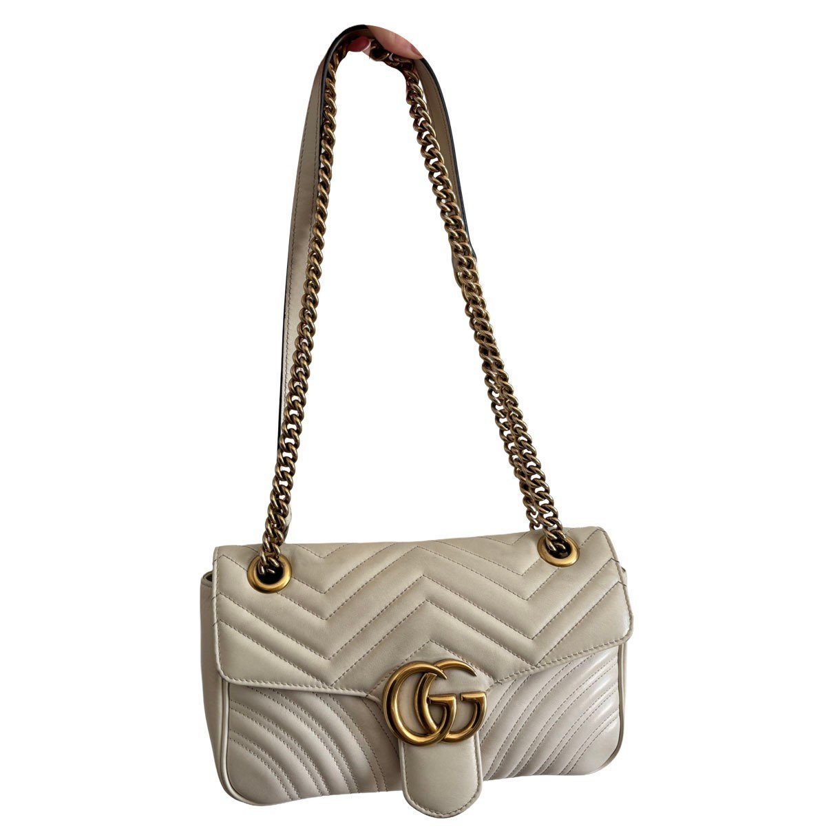 GG Marmont Flap leather crossbody bag