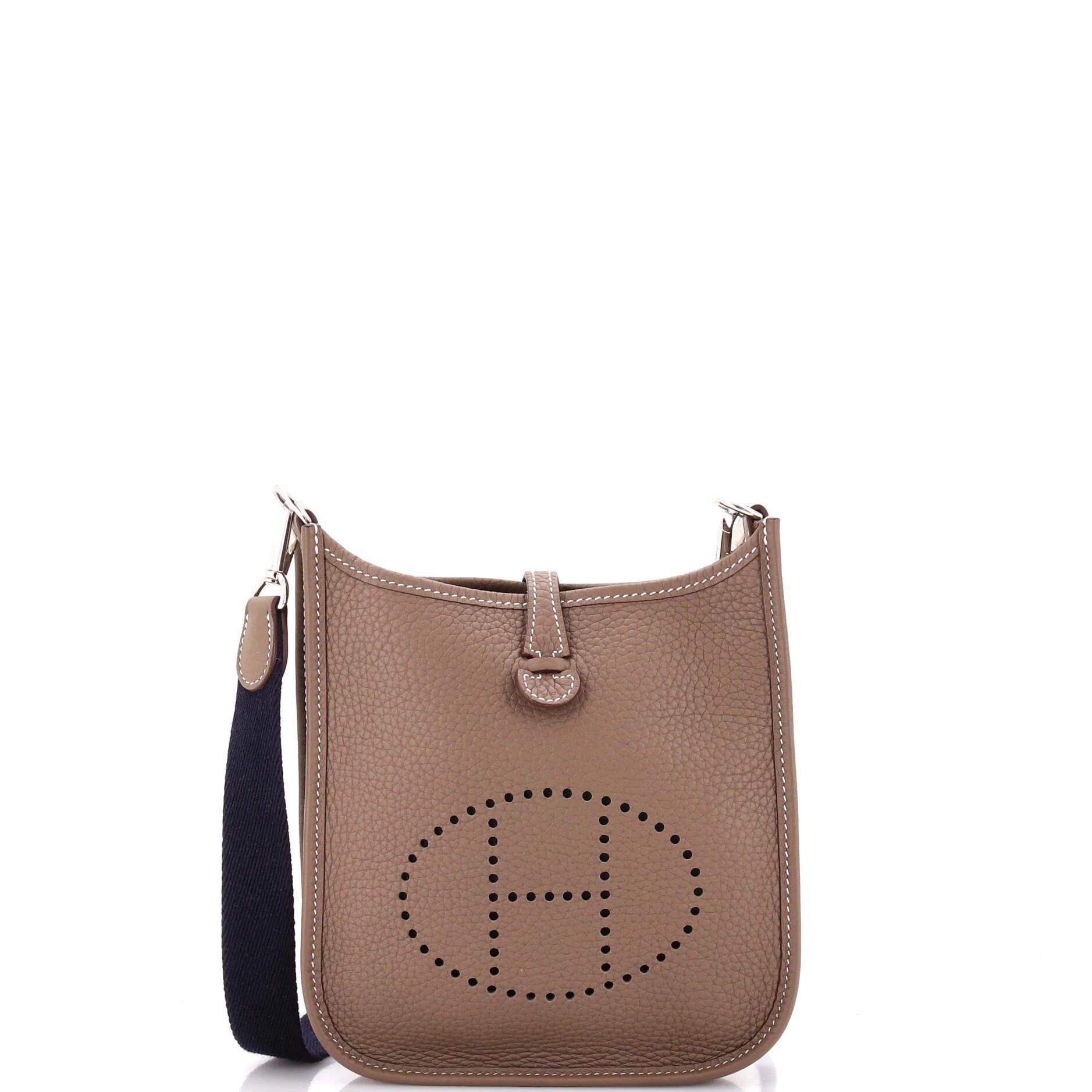 Mini Evelyne leather crossbody bag