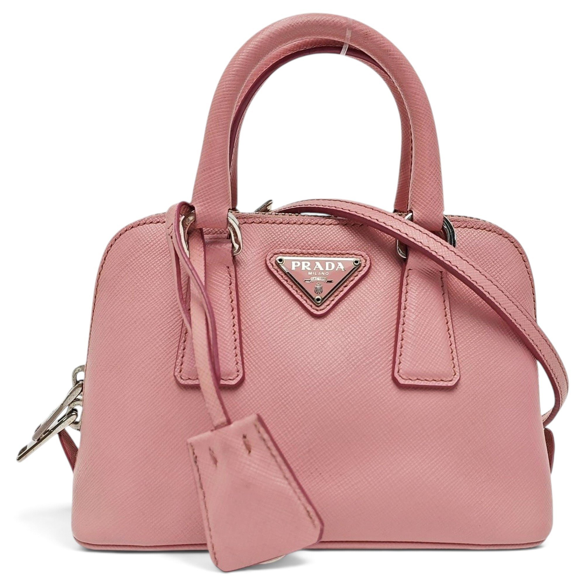Promenade leather handbag