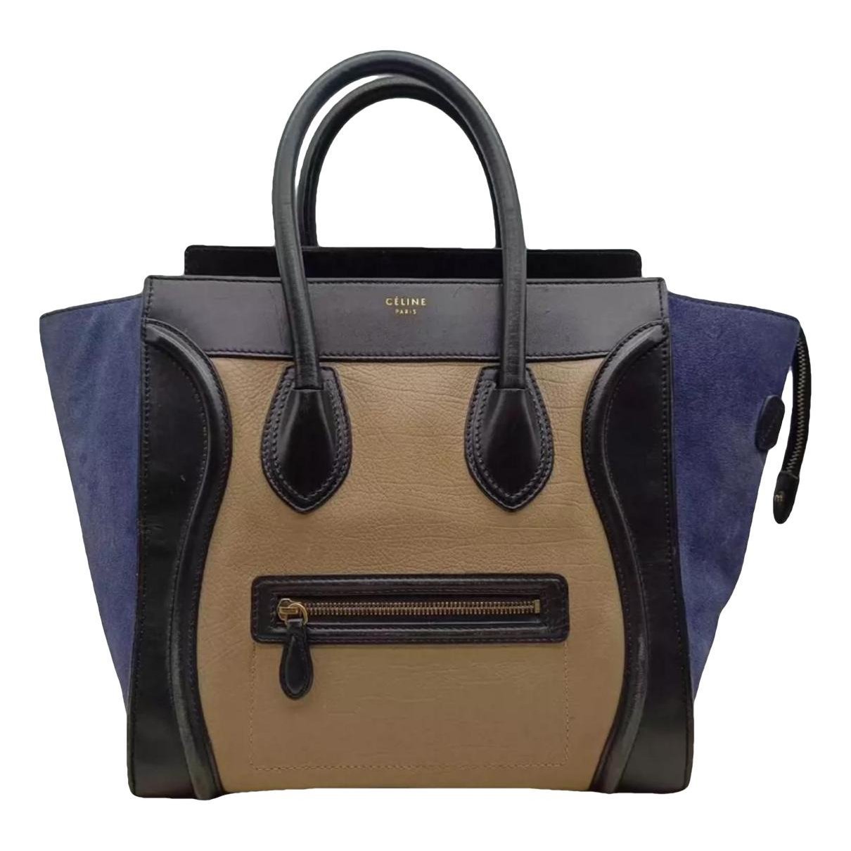 Luggage leather handbag