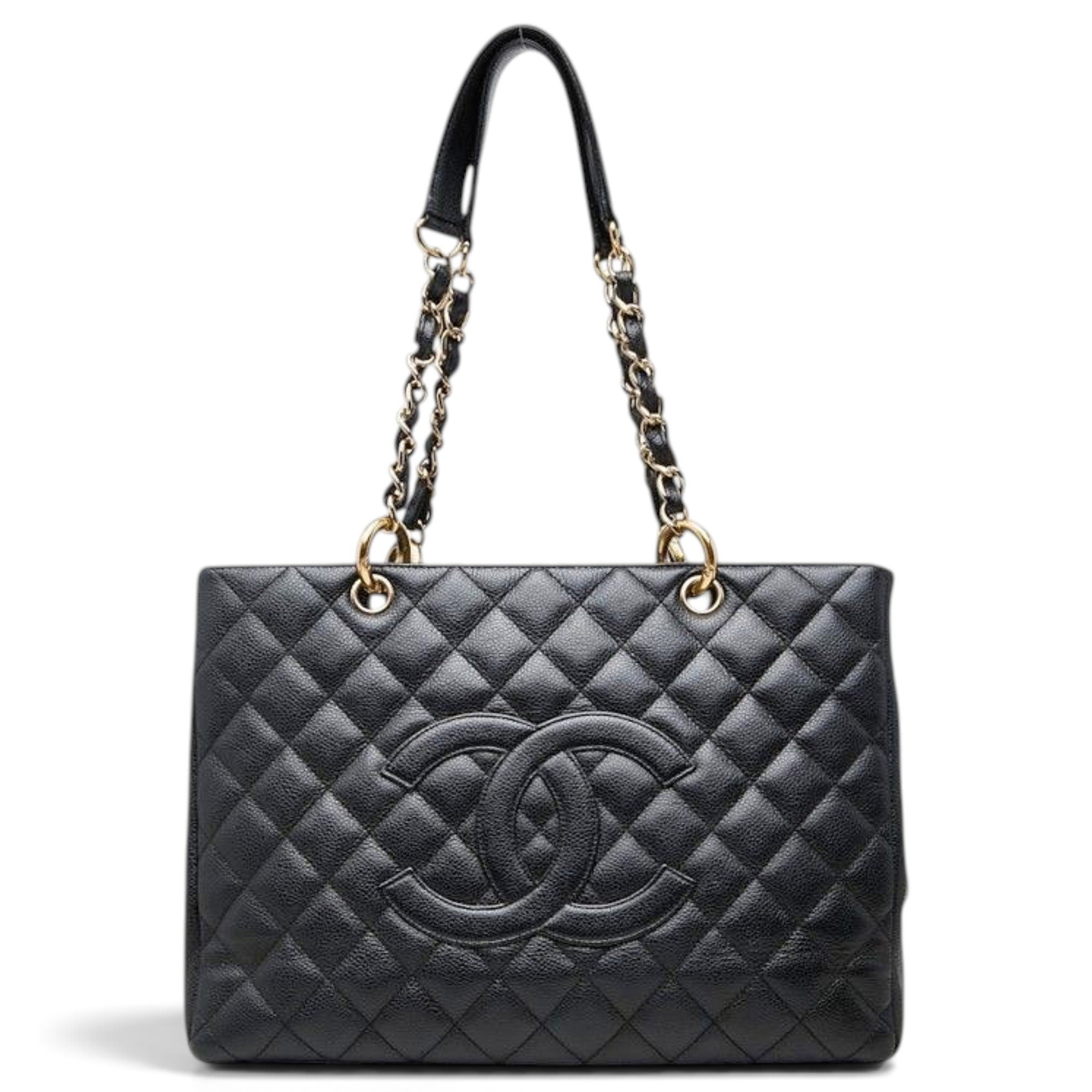 Grand shopping leather tote