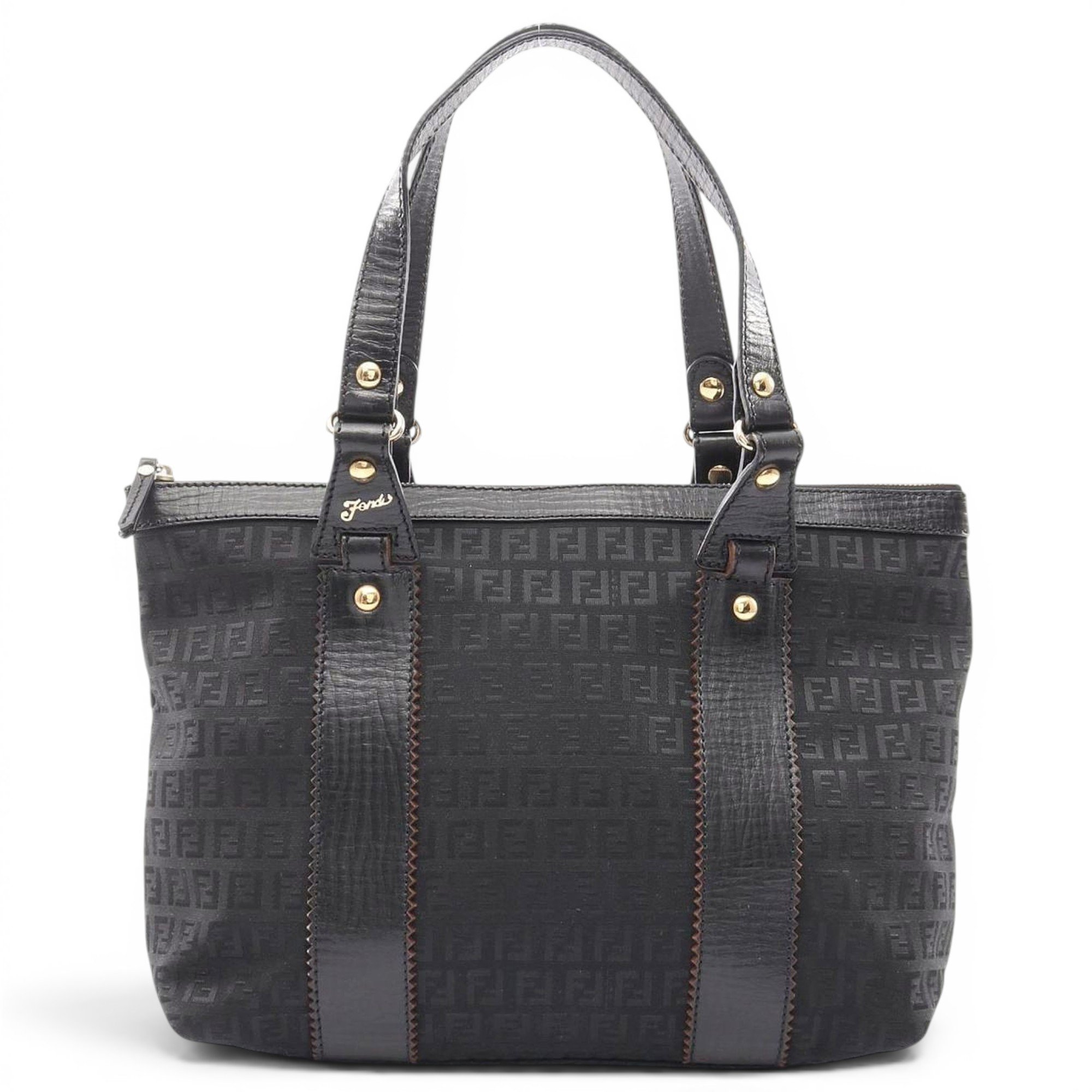 Leather tote