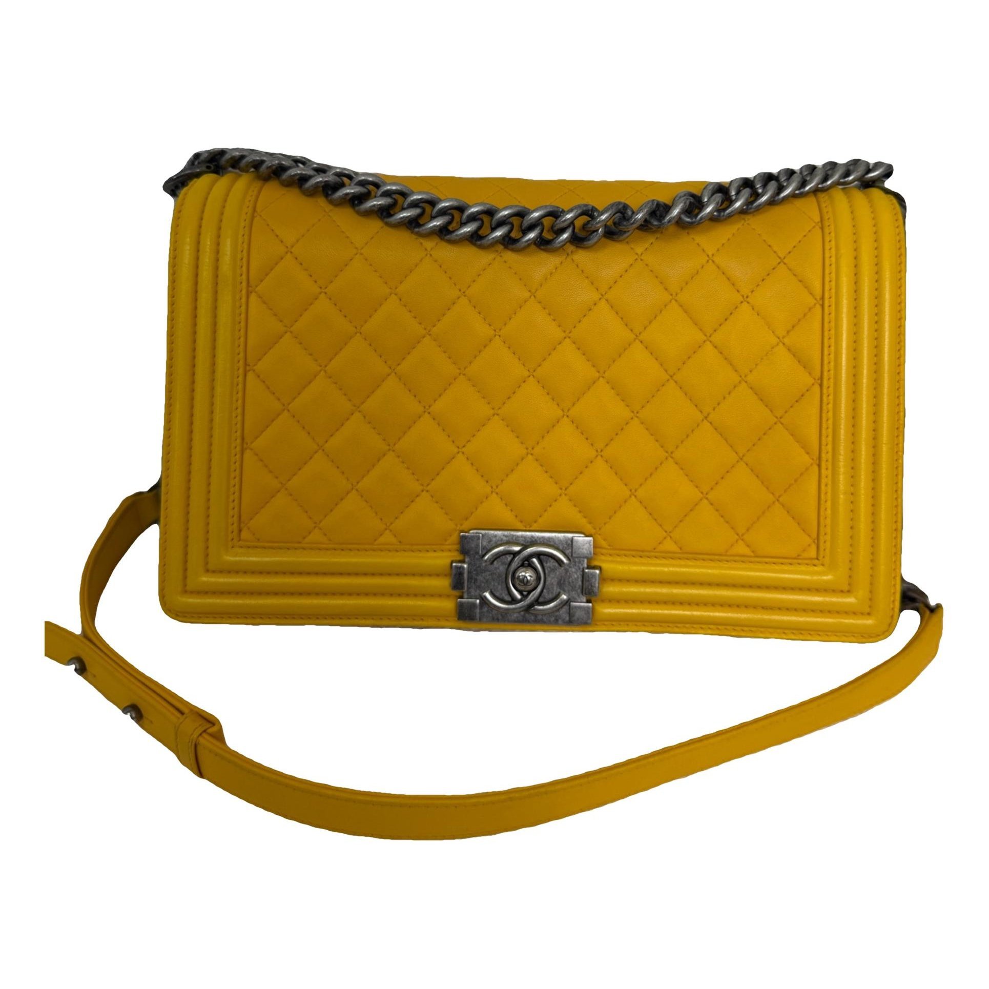 Boy leather crossbody bag