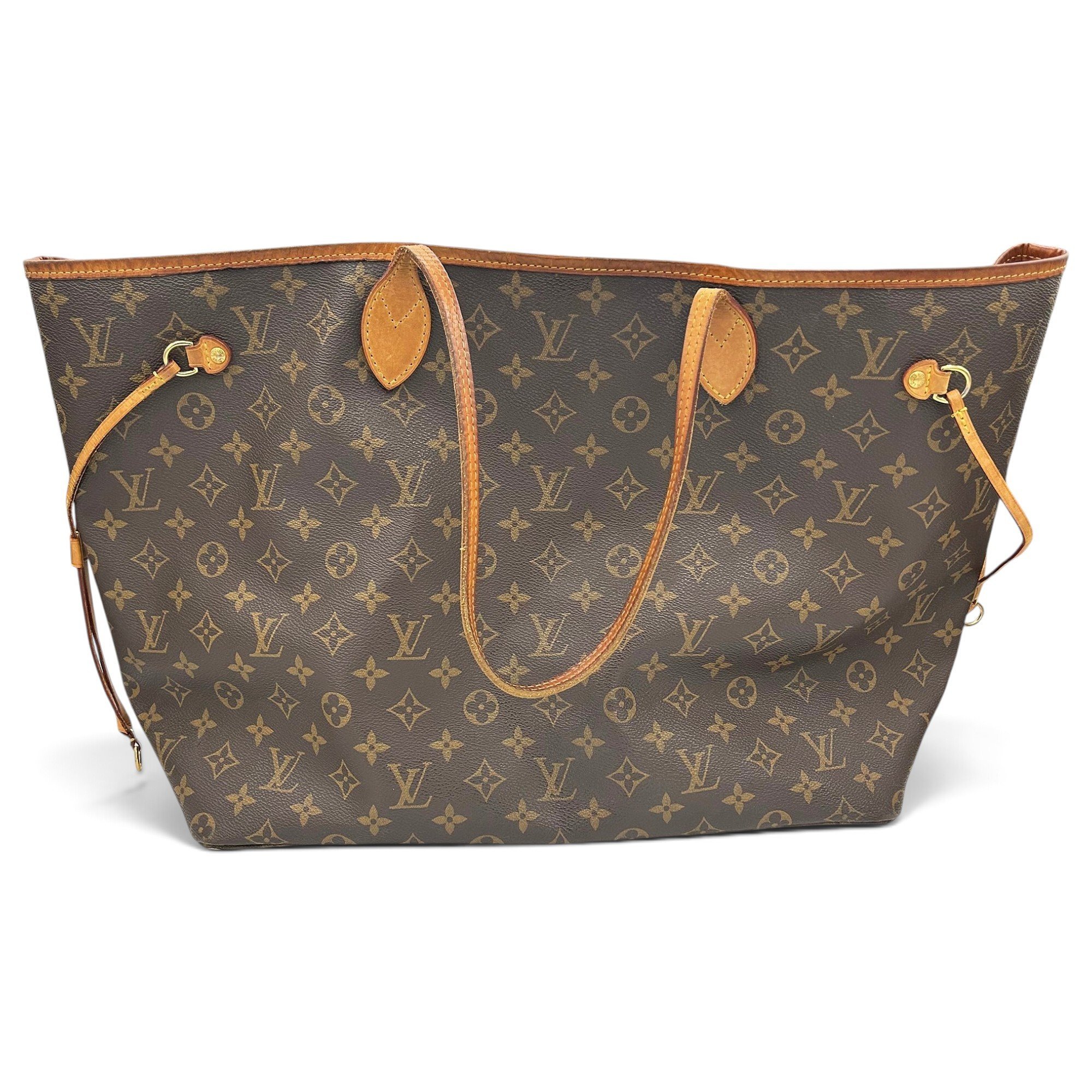Neverfull leather tote
