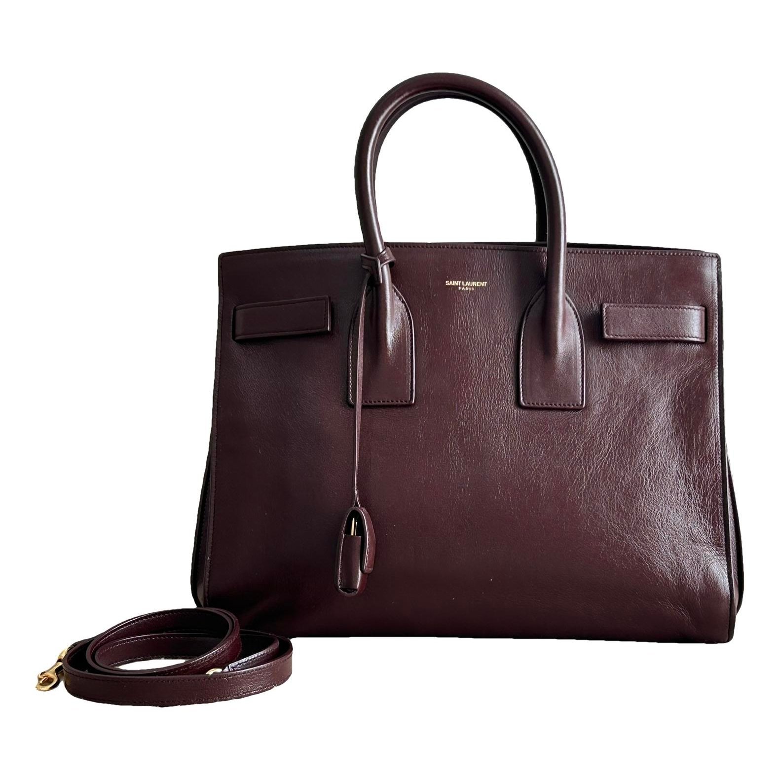 Sac de Jour leather tote