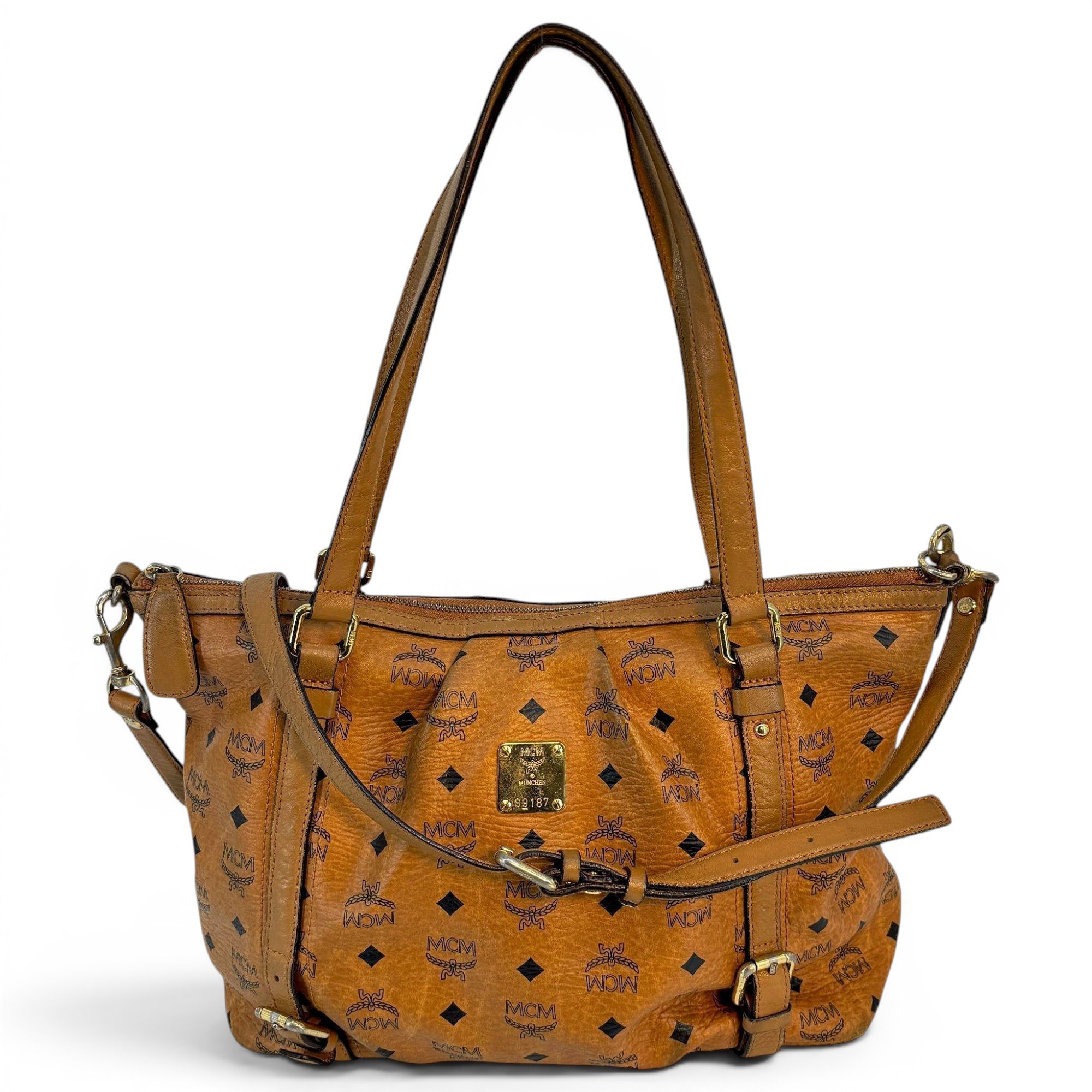 Leather handbag