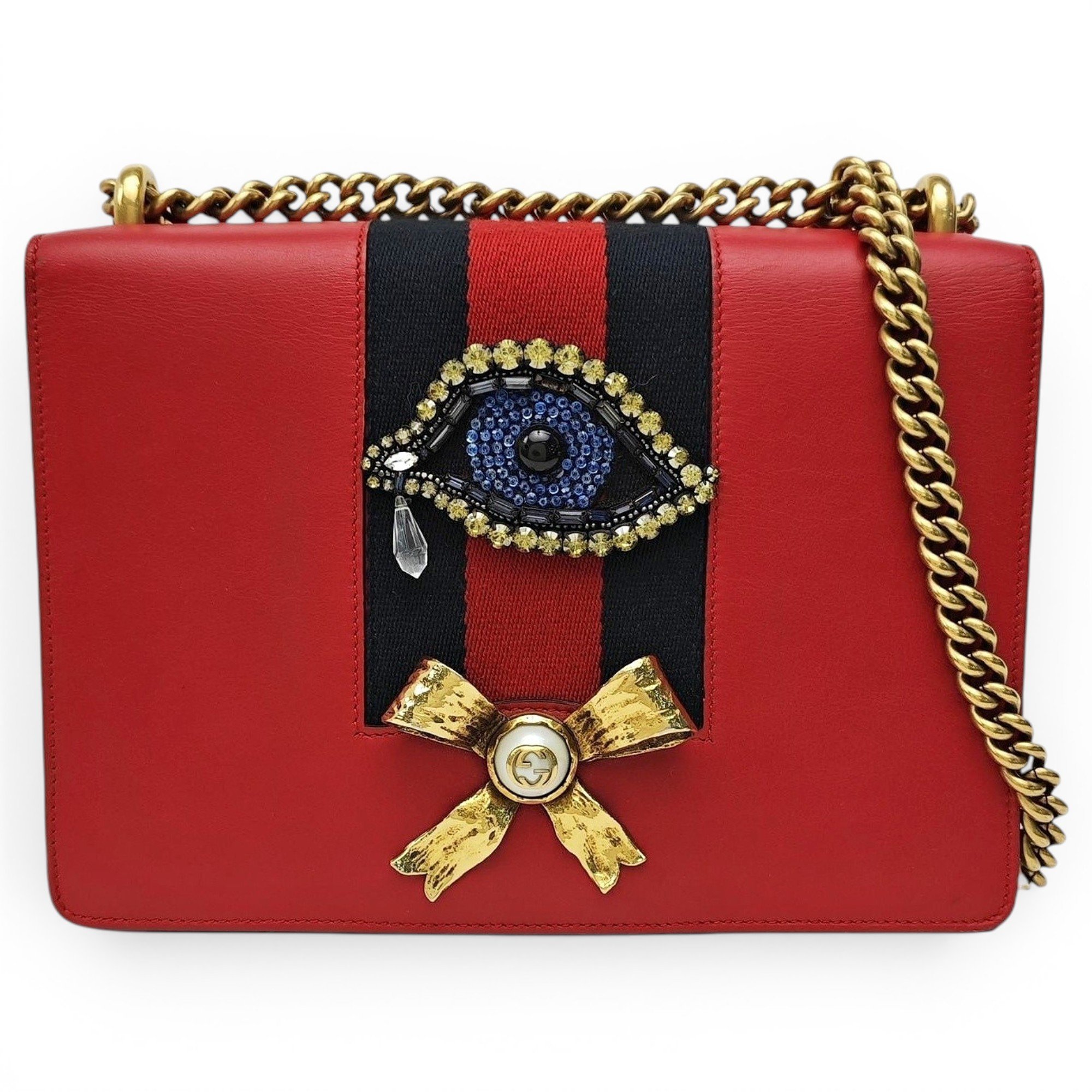 GucciTotem leather handbag