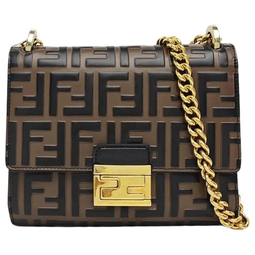 Kan U leather handbag