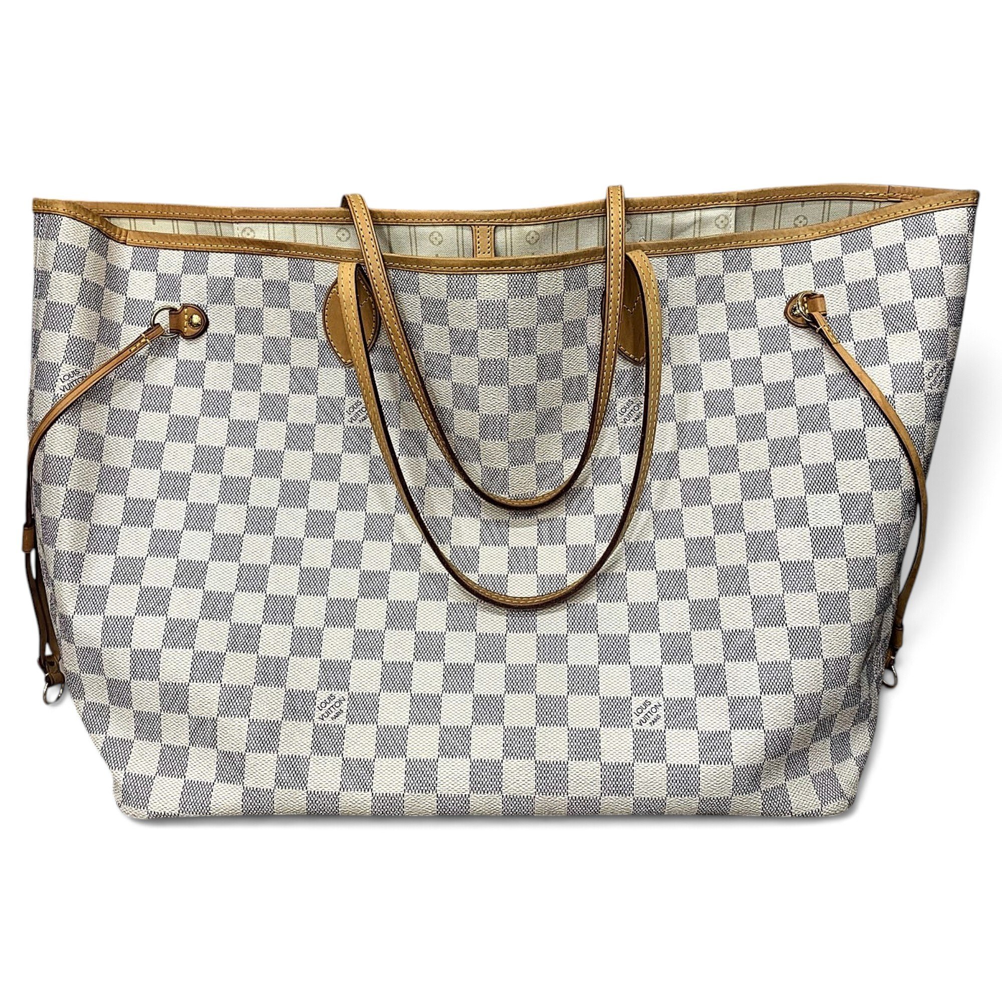 Neverfull leather tote