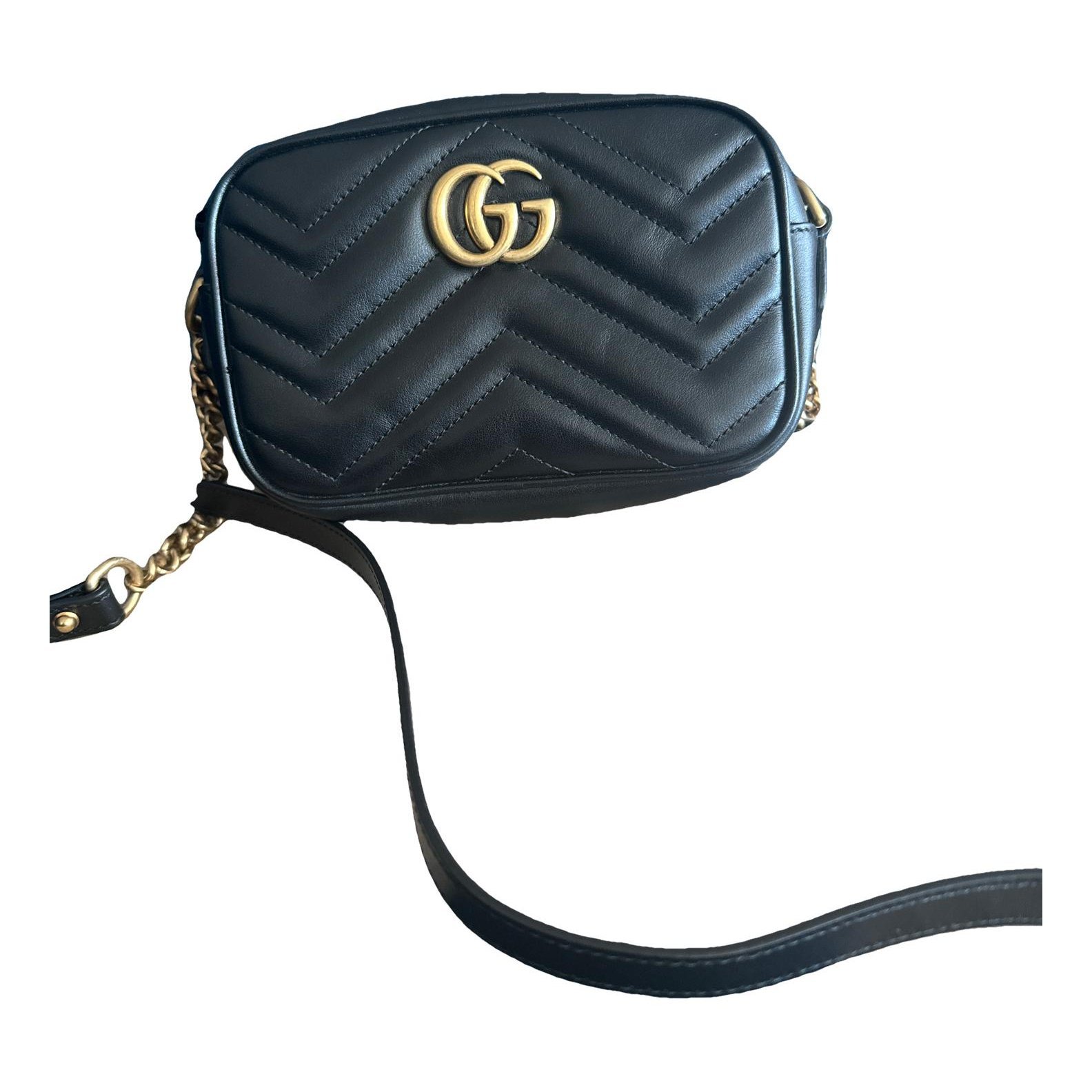 GG Marmont leather crossbody bag
