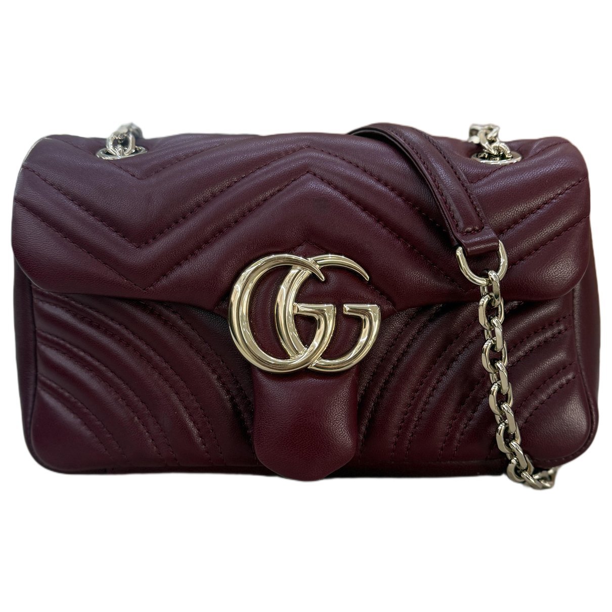 GG Marmont Flap leather handbag