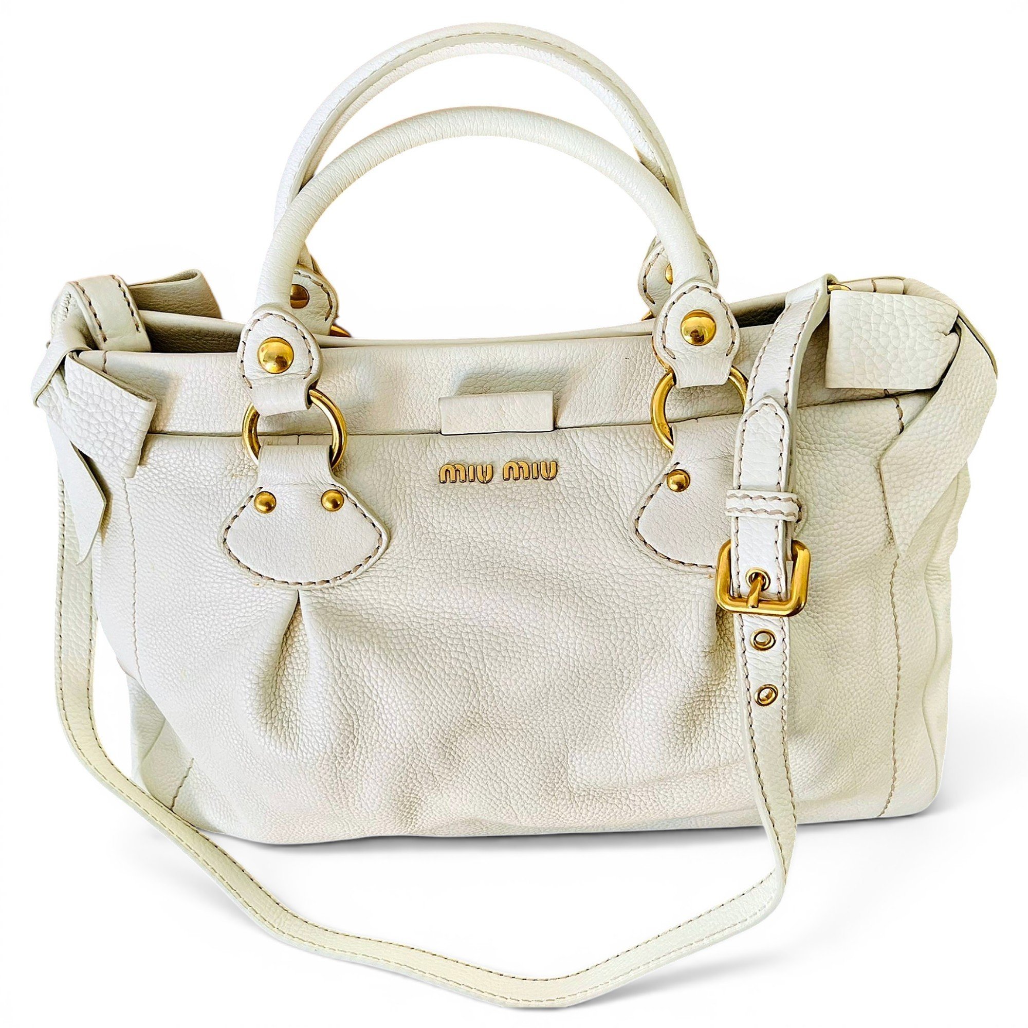 Vitello leather handbag