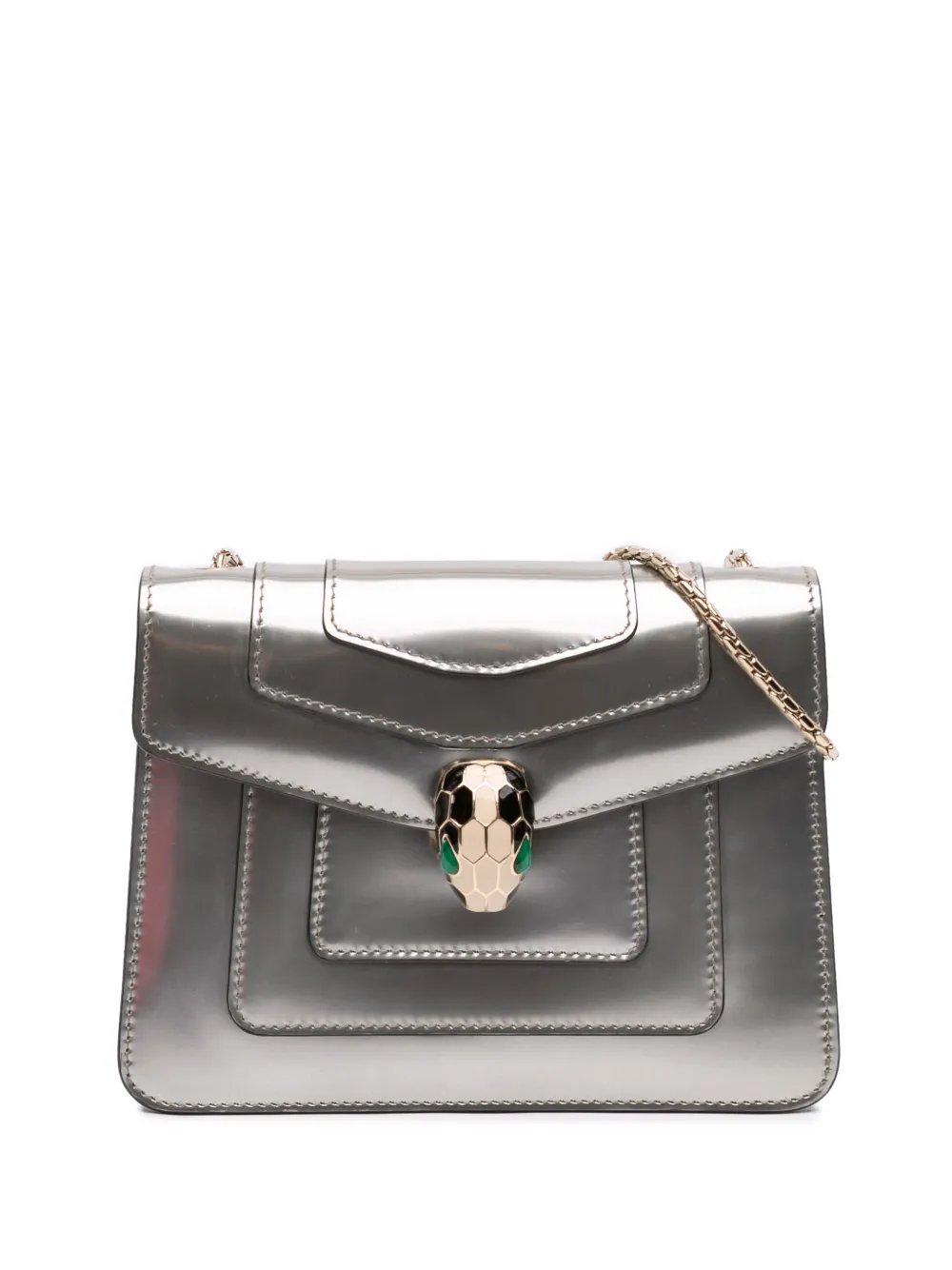 2010-2026 Small Patent Serpenti Forever crossbody bag