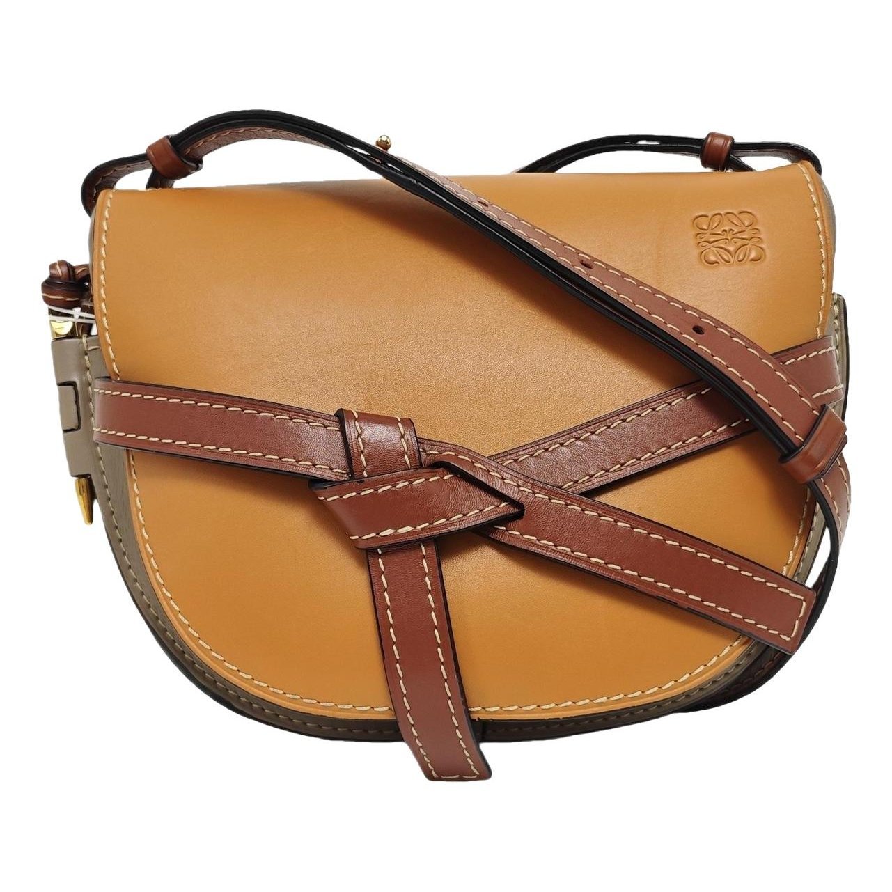 Gate leather handbag