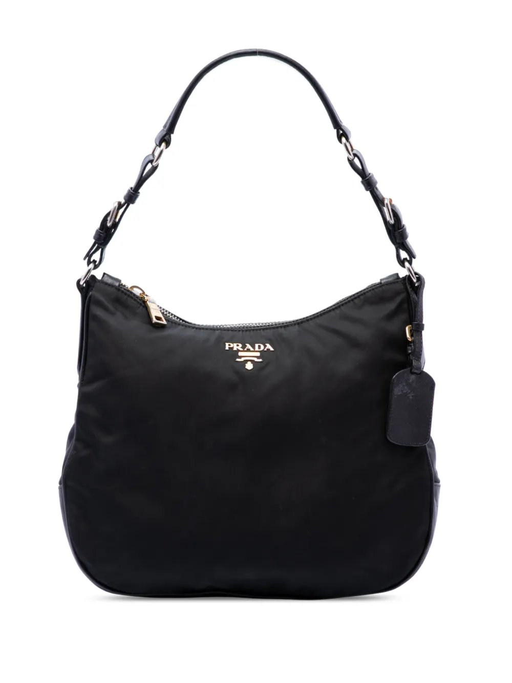 2010-2026 Saffiano Trimmed Tessuto shoulder bag