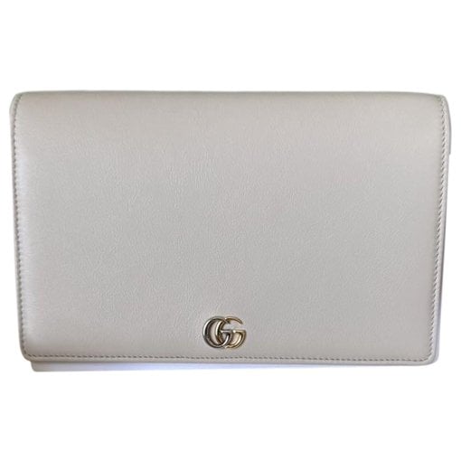 GG Marmont Chain Flap Wallet leather mini bag