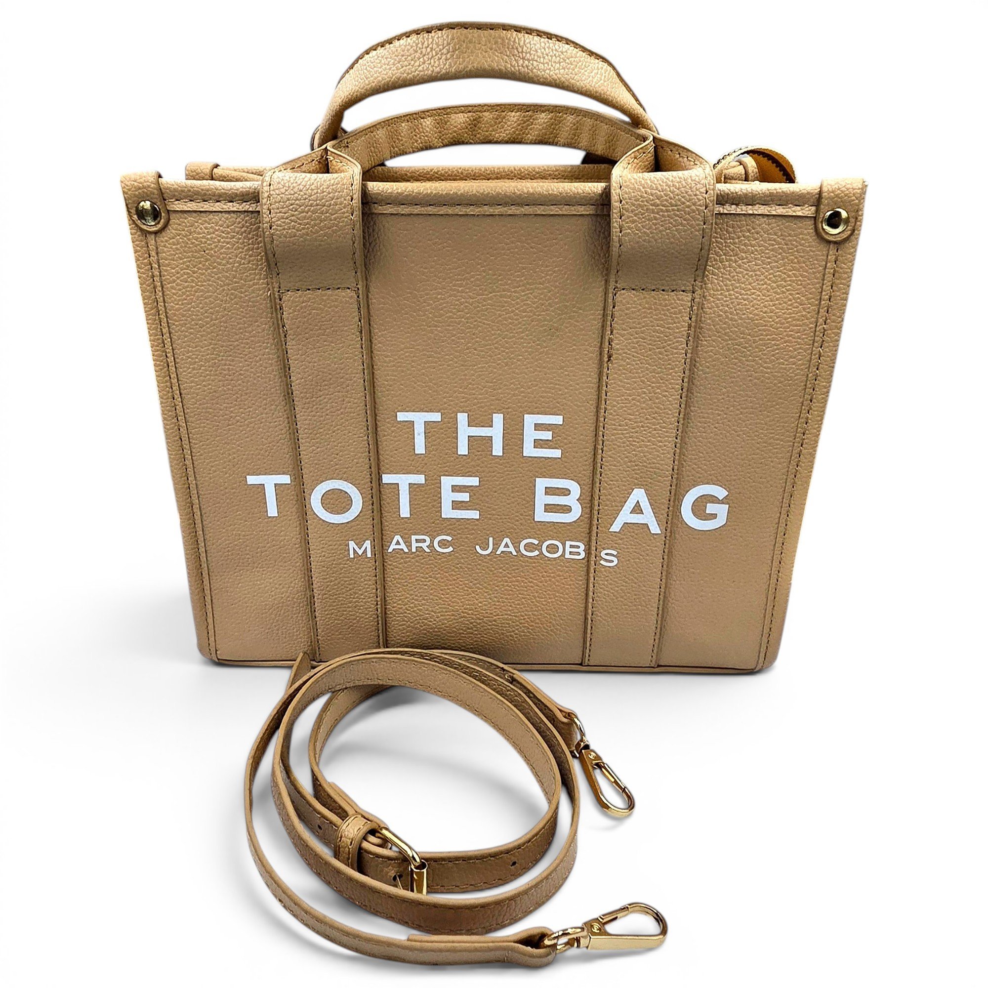 The Tag Tote leather tote