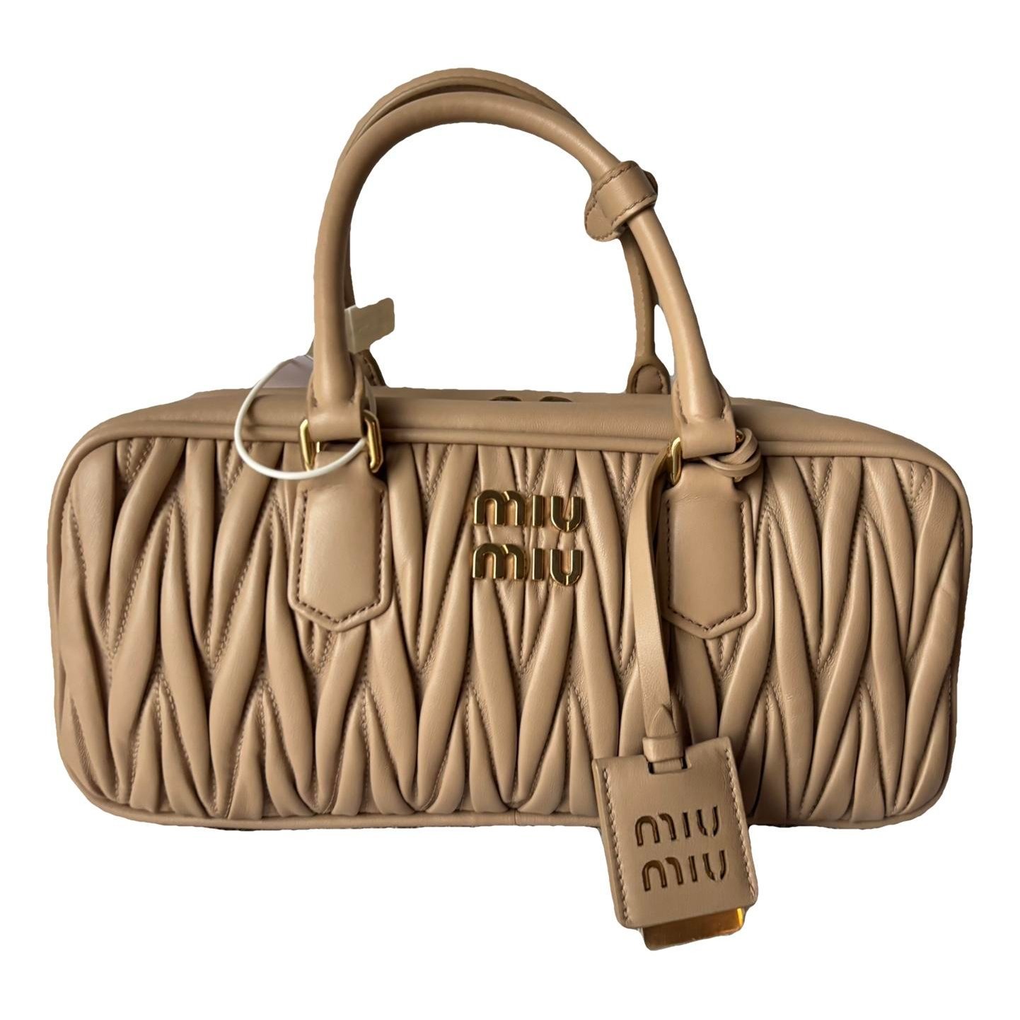 Arcadie leather handbag
