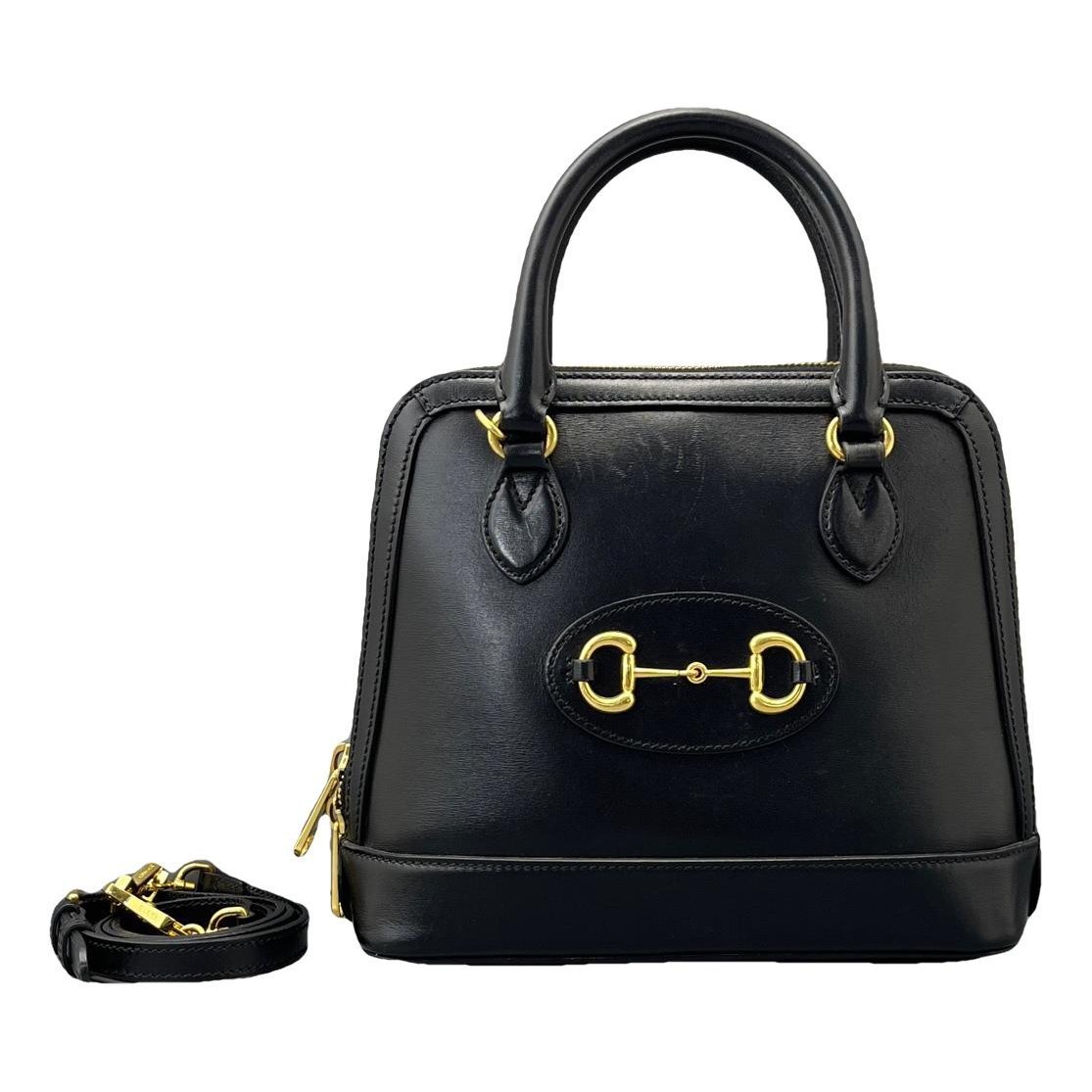 Handle Horsebit 1955 leather handbag