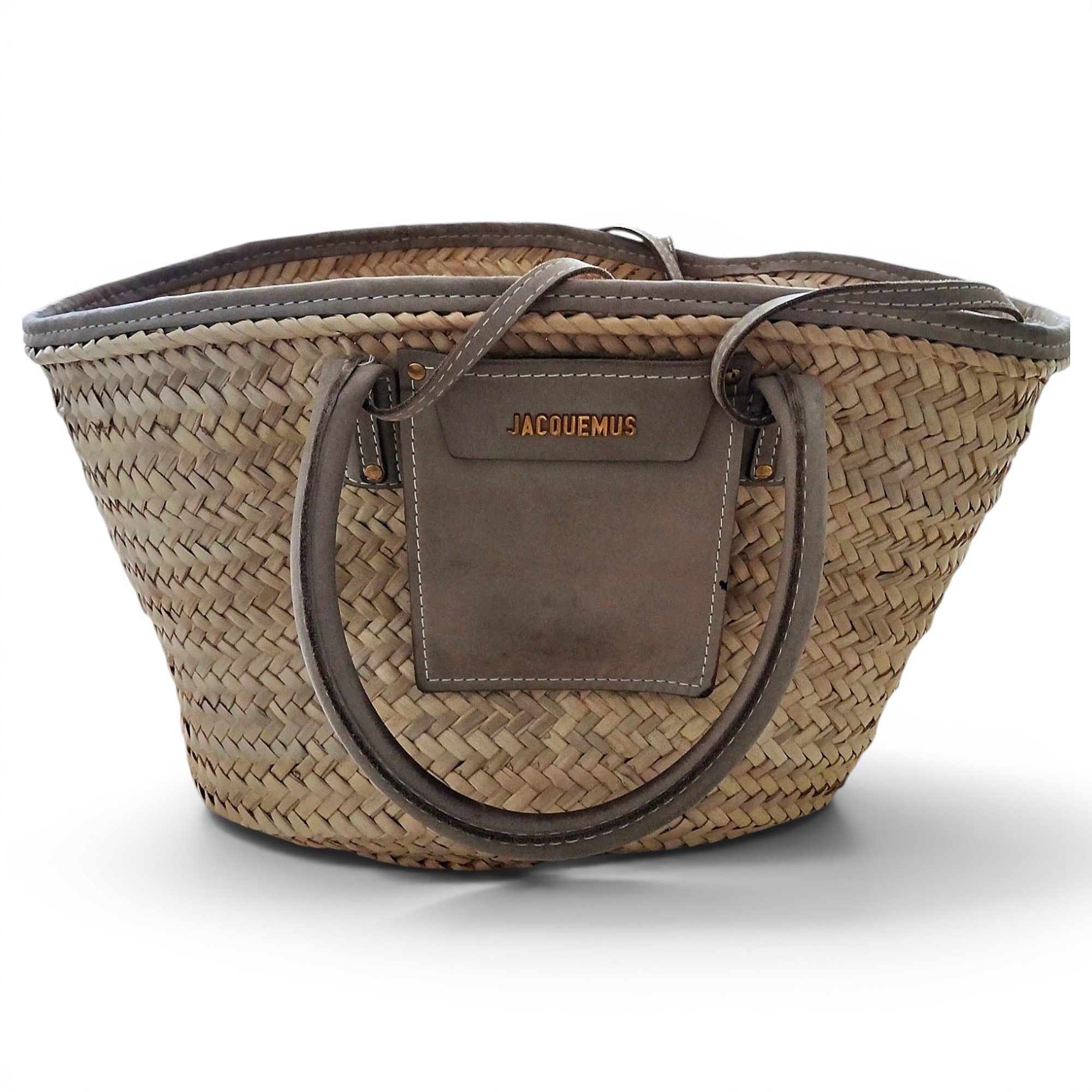 Le Grand Panier leather tote