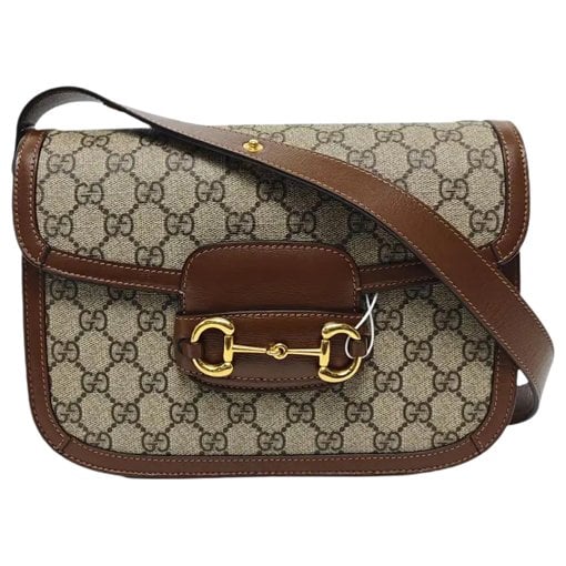 Handle Horsebit 1955 leather crossbody bag