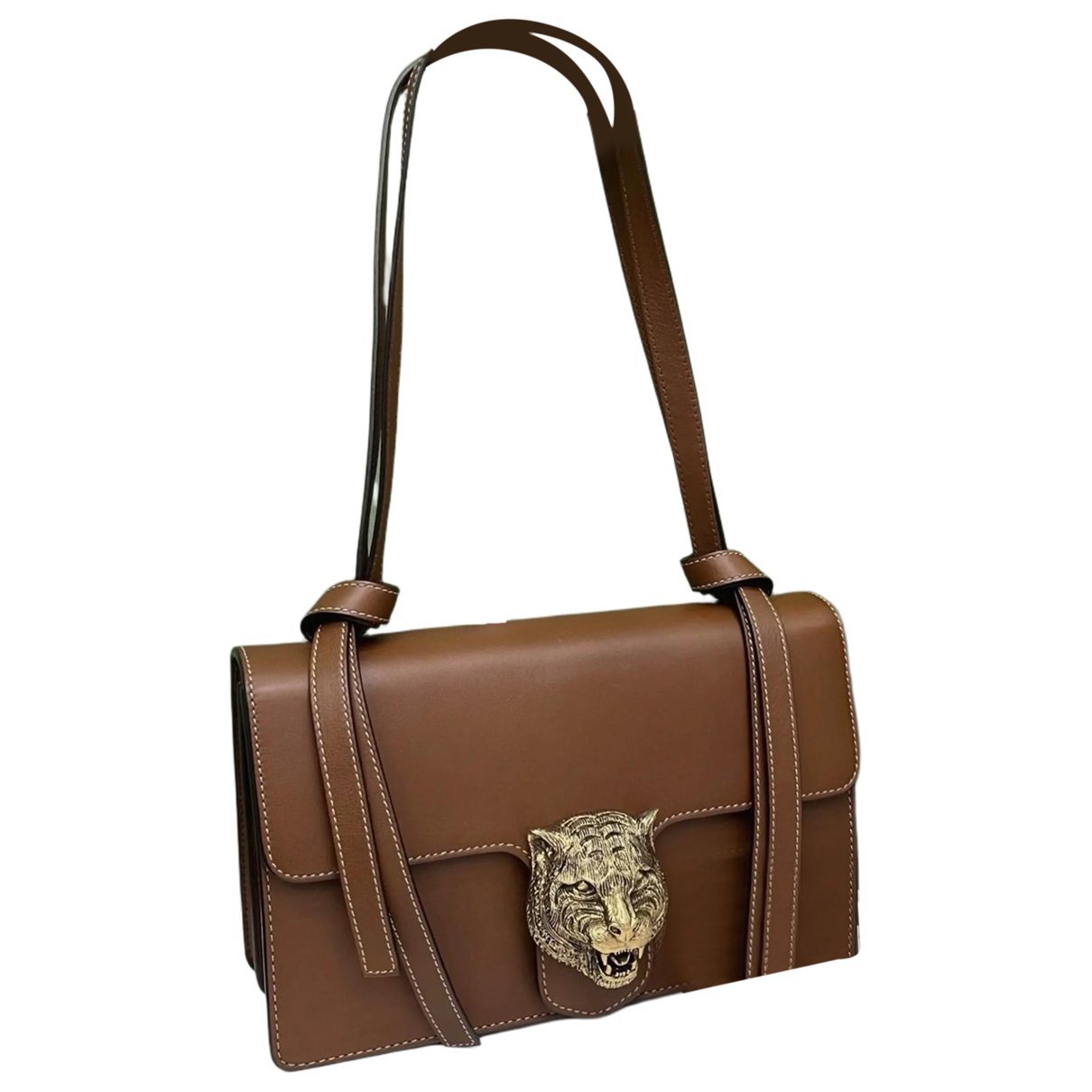 Animalier leather handbag