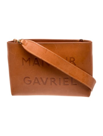 Mansur Gavriel Leather Crossbody Bag