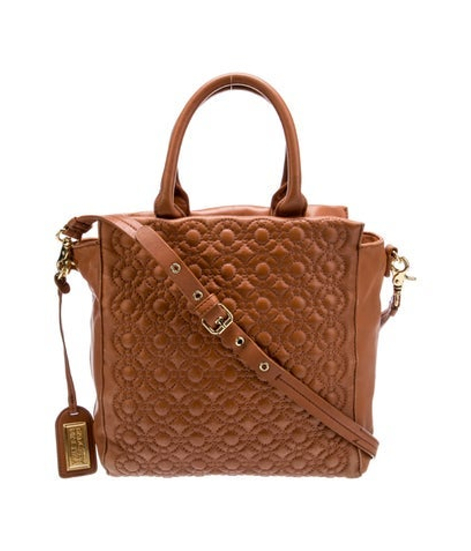Badgley Mischka Mischka Leather Top Handle Bag