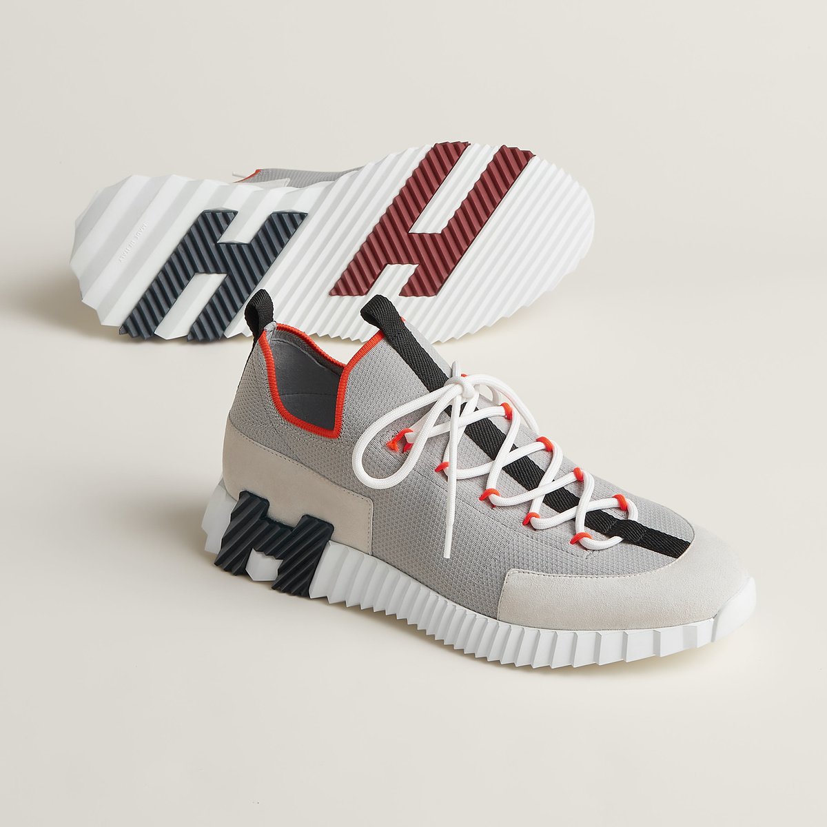 Multicolore Beige Galet Lift Slip-on Sneaker