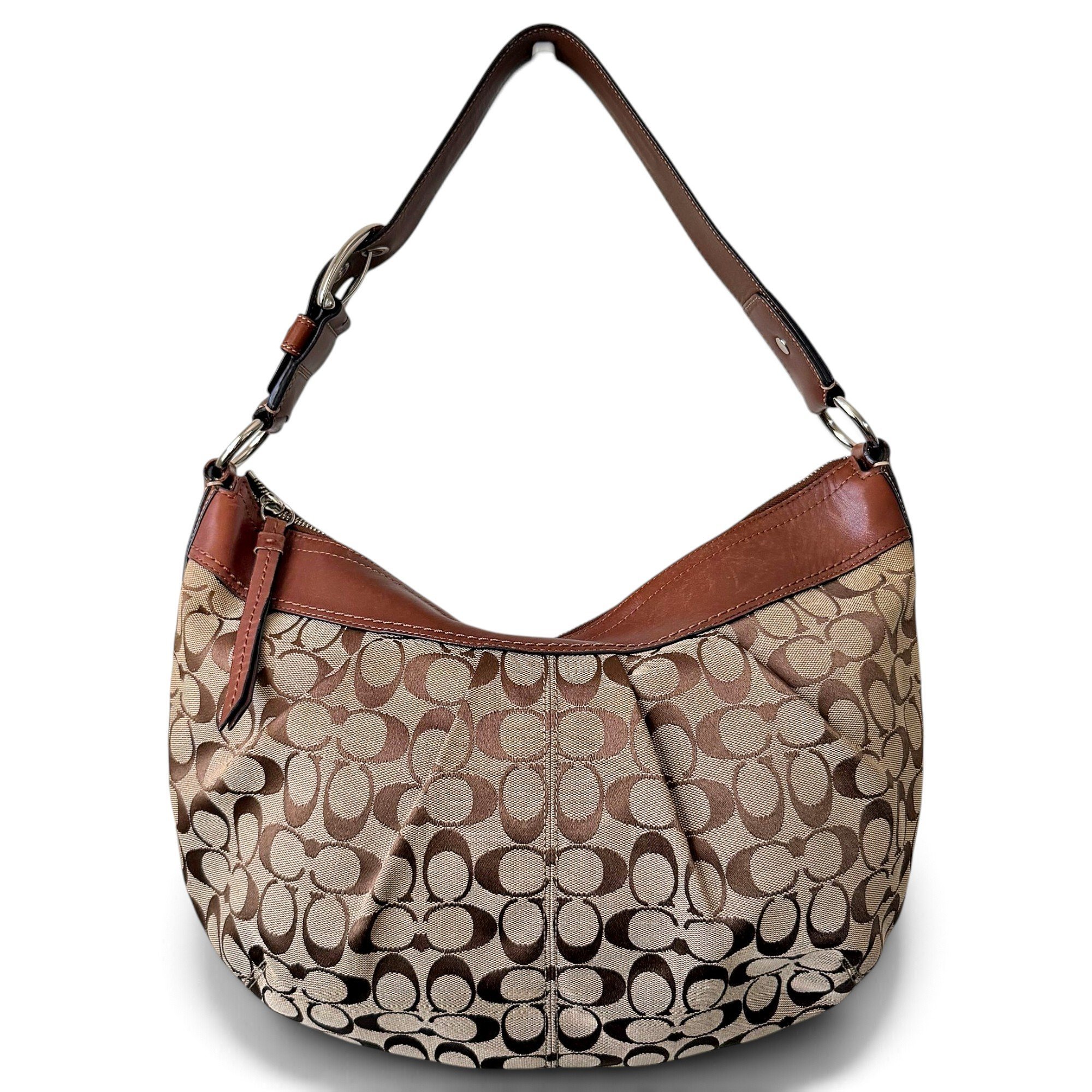 Signature Sufflette leather handbag