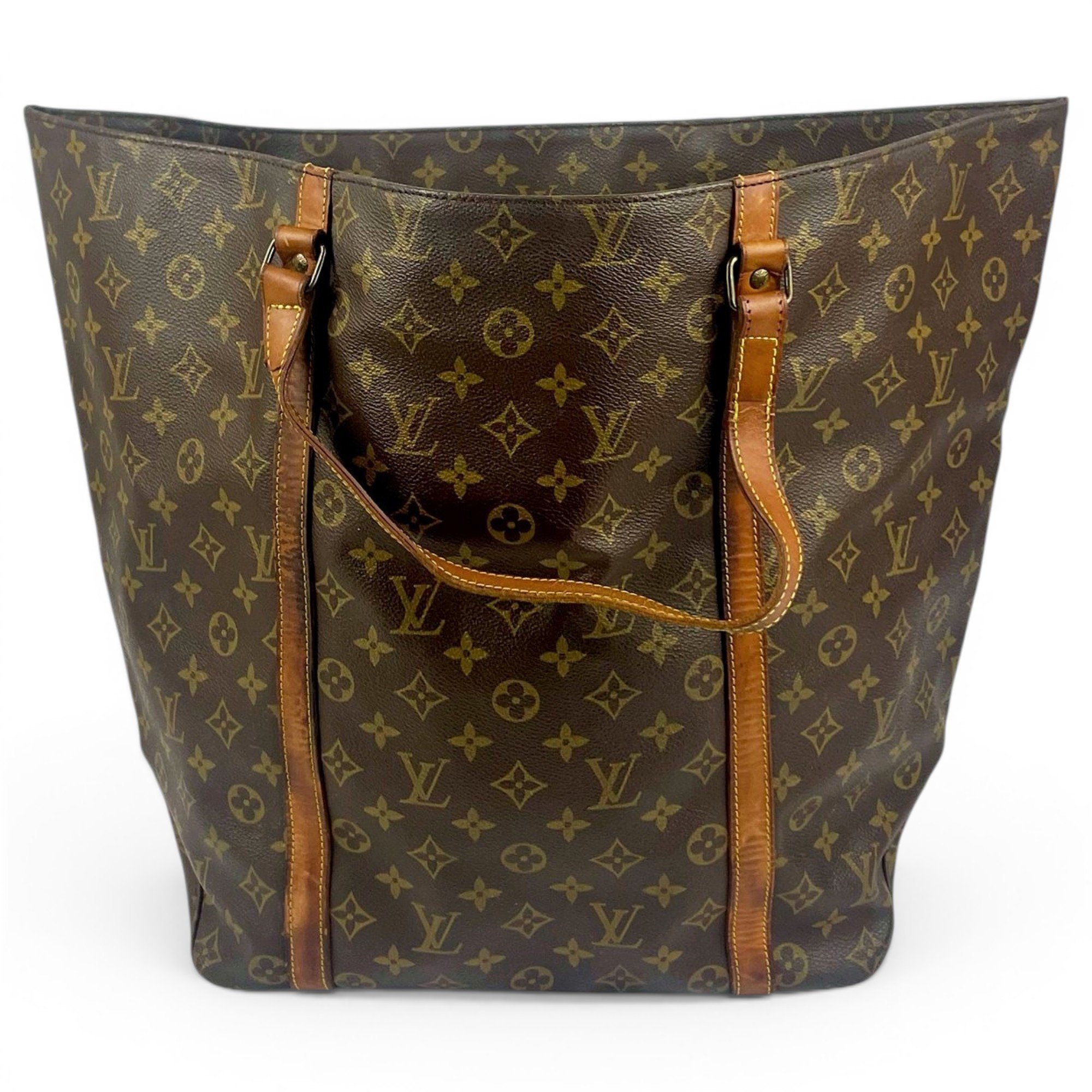 Babylone leather tote