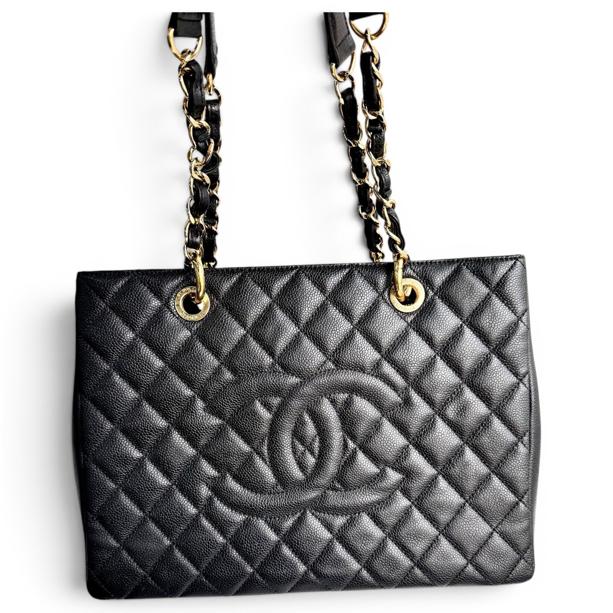 Grand shopping leather handbag