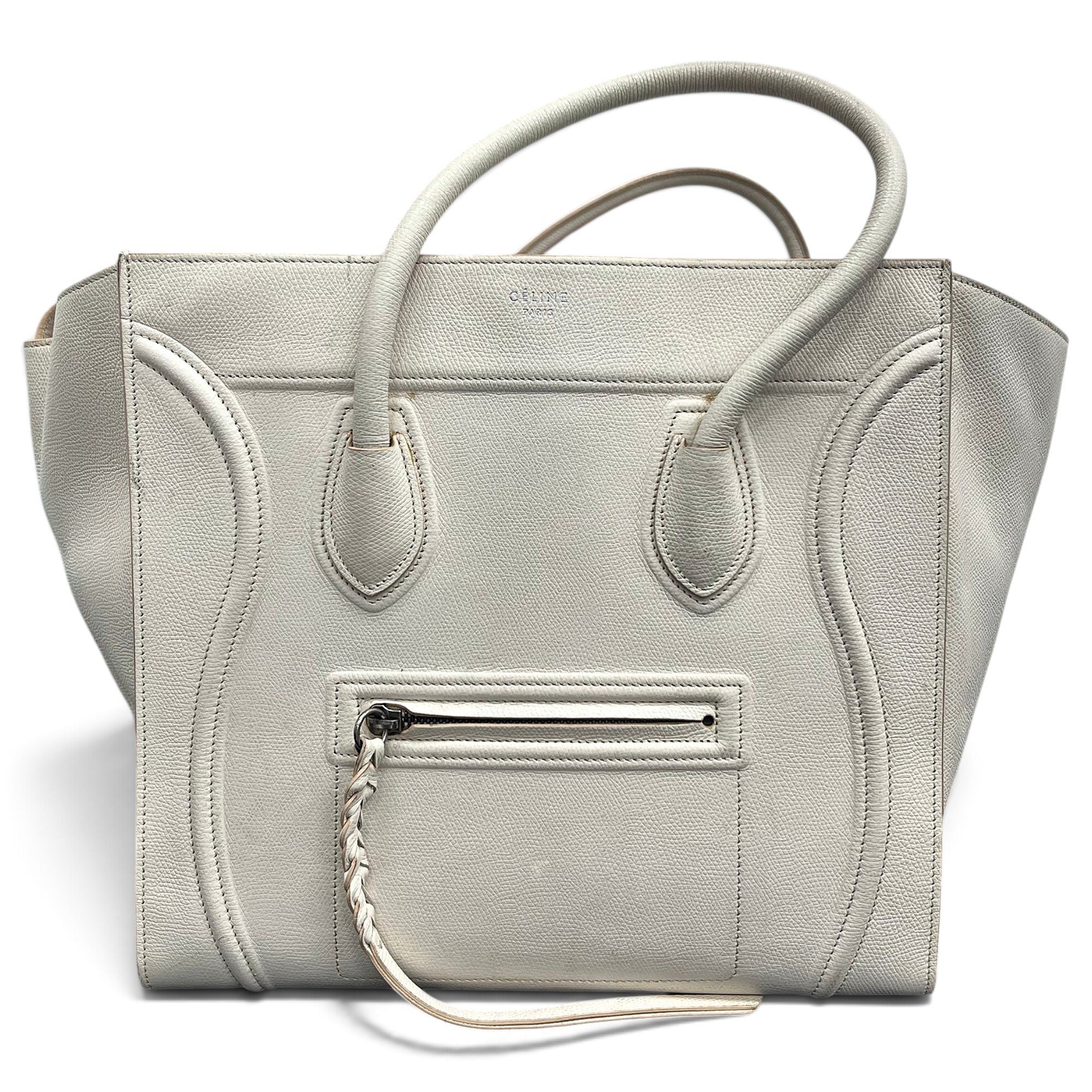Luggage leather handbag