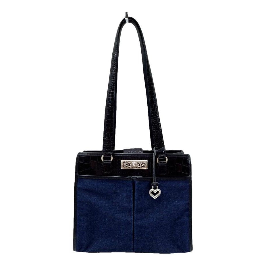 Leather tote