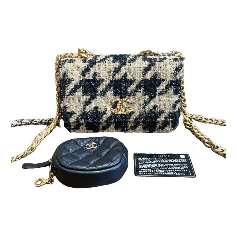 Tweed crossbody bag