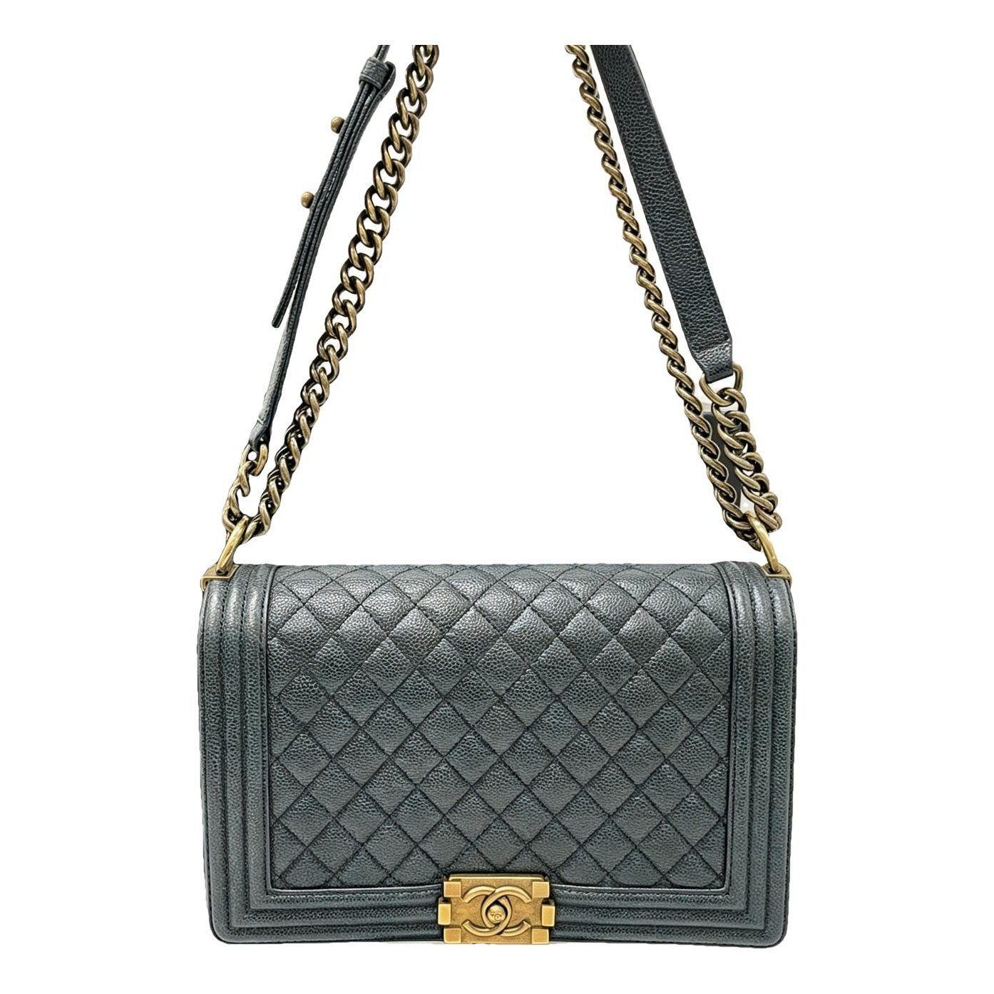 Boy leather crossbody bag