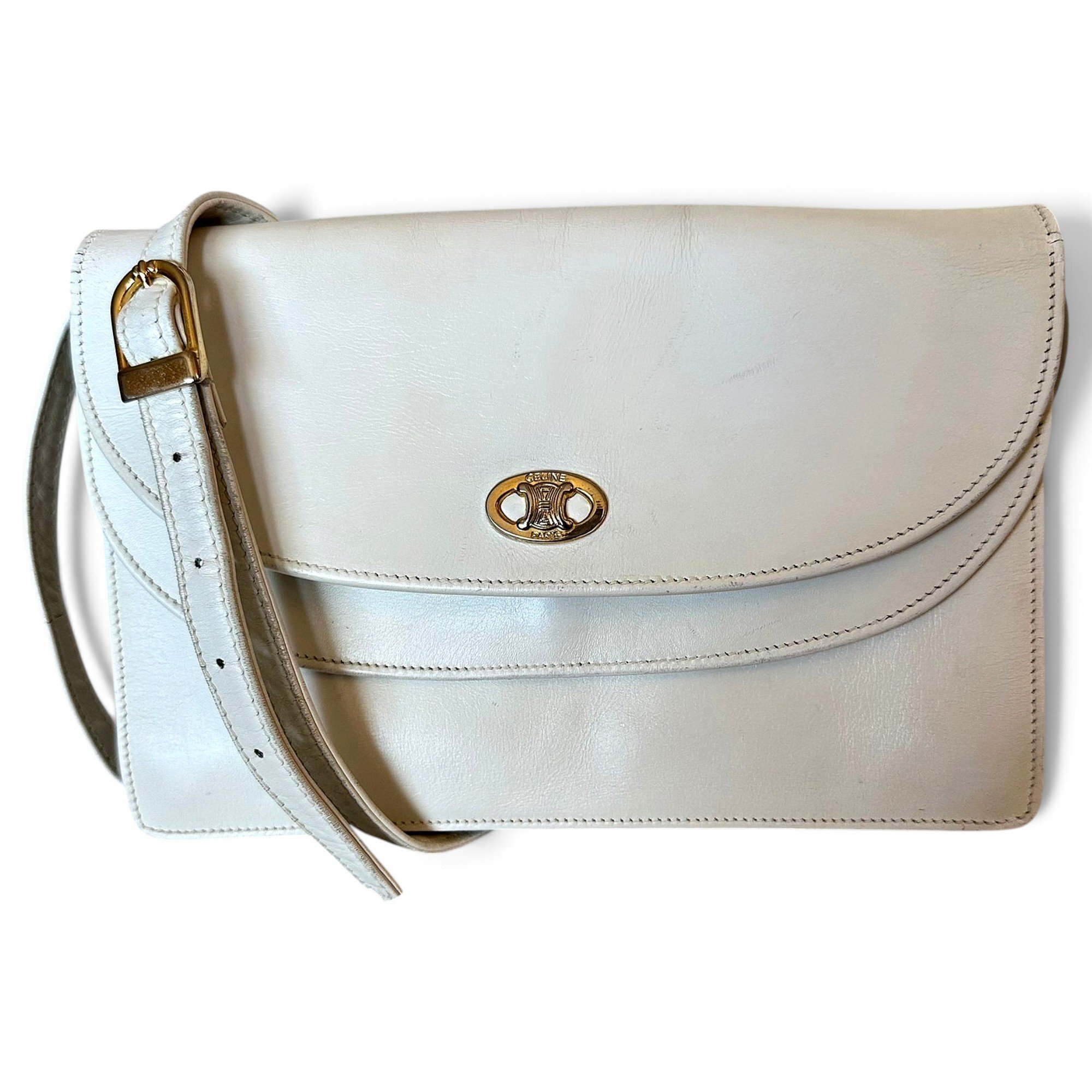 Triomphe Maillon leather crossbody bag