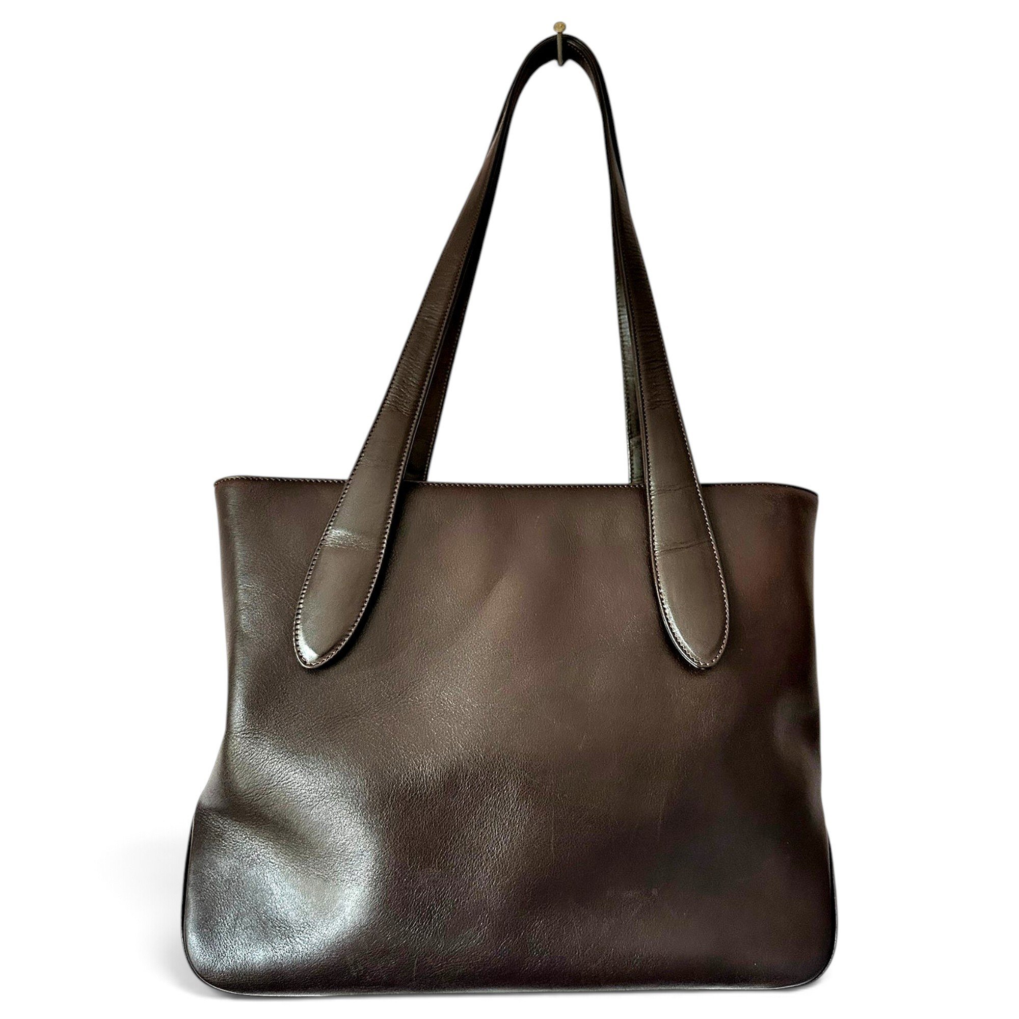 Leather handbag