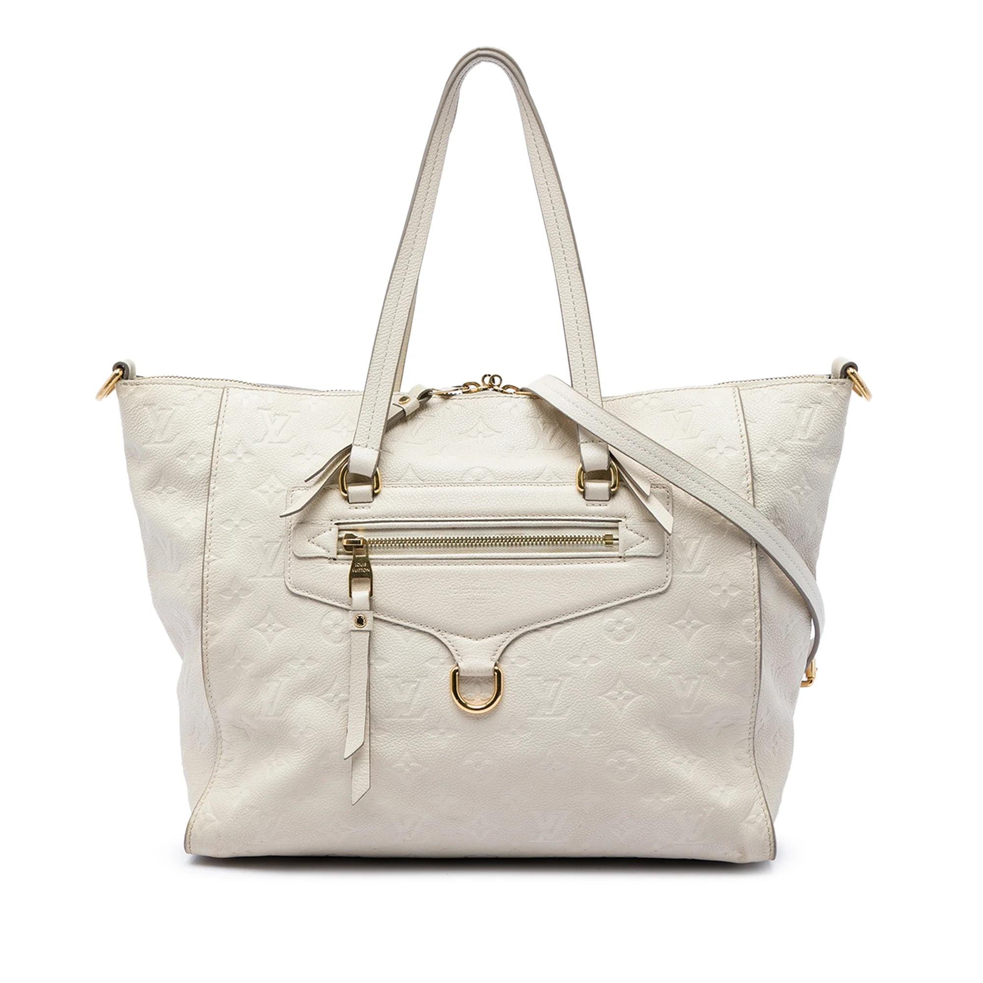 Lumineuse leather satchel