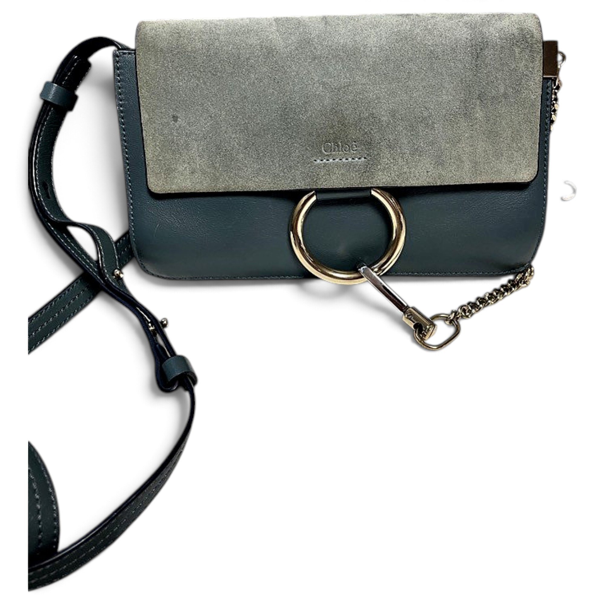 Faye leather crossbody bag