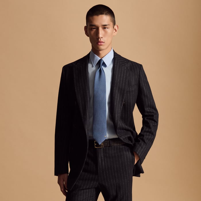 Bleu Jean Pinces H Tie