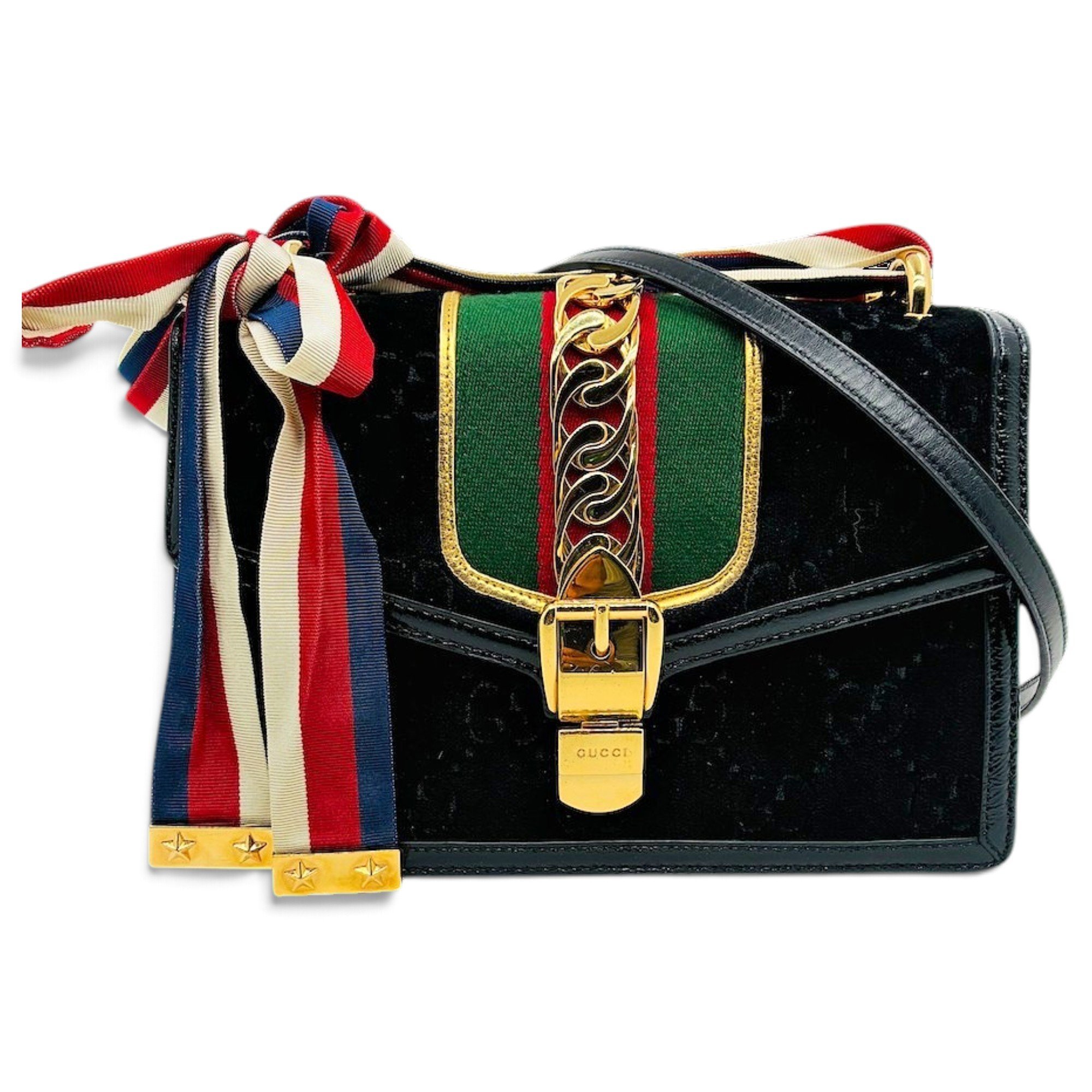 Sylvie velvet handbag