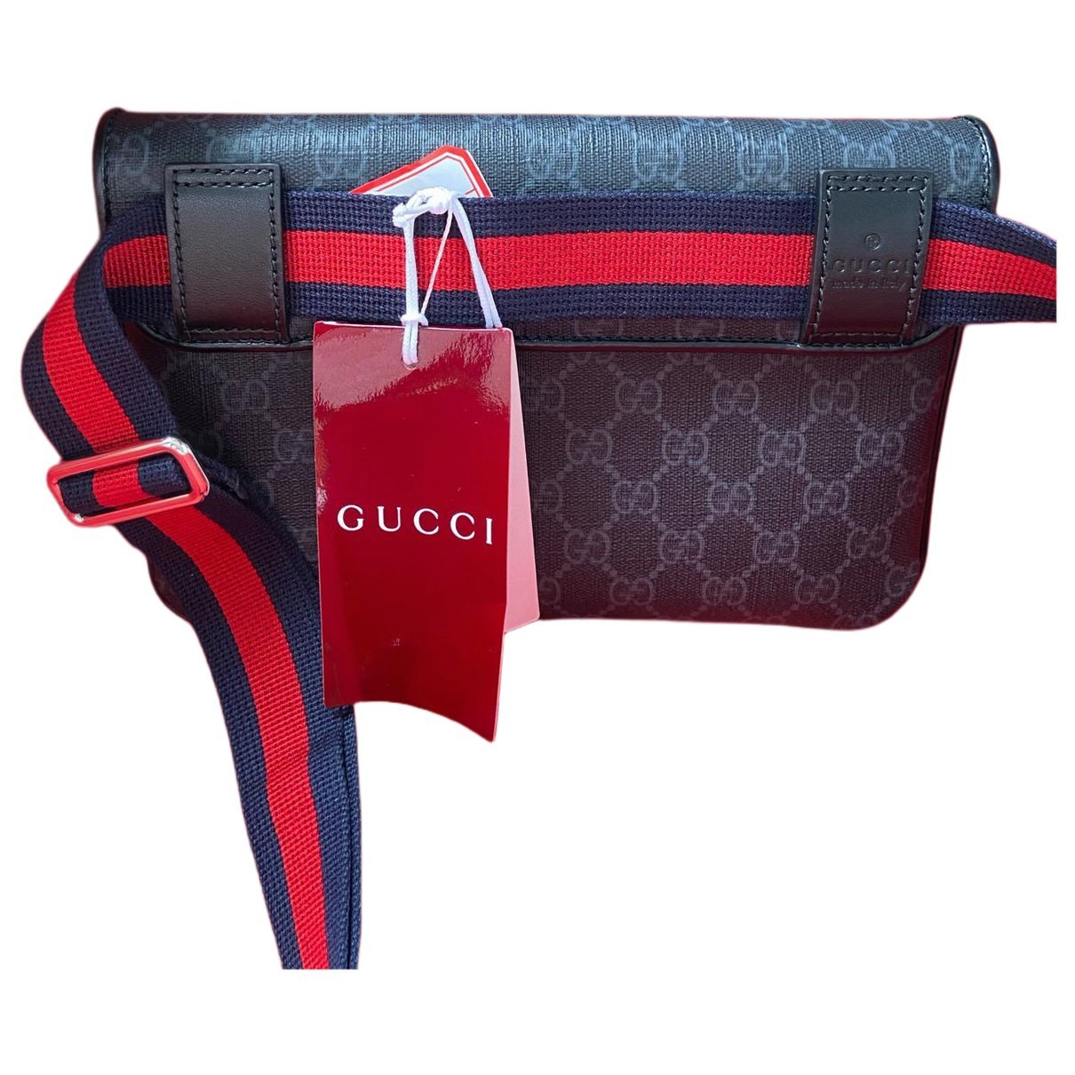 Ophidia GG Supreme leather handbag