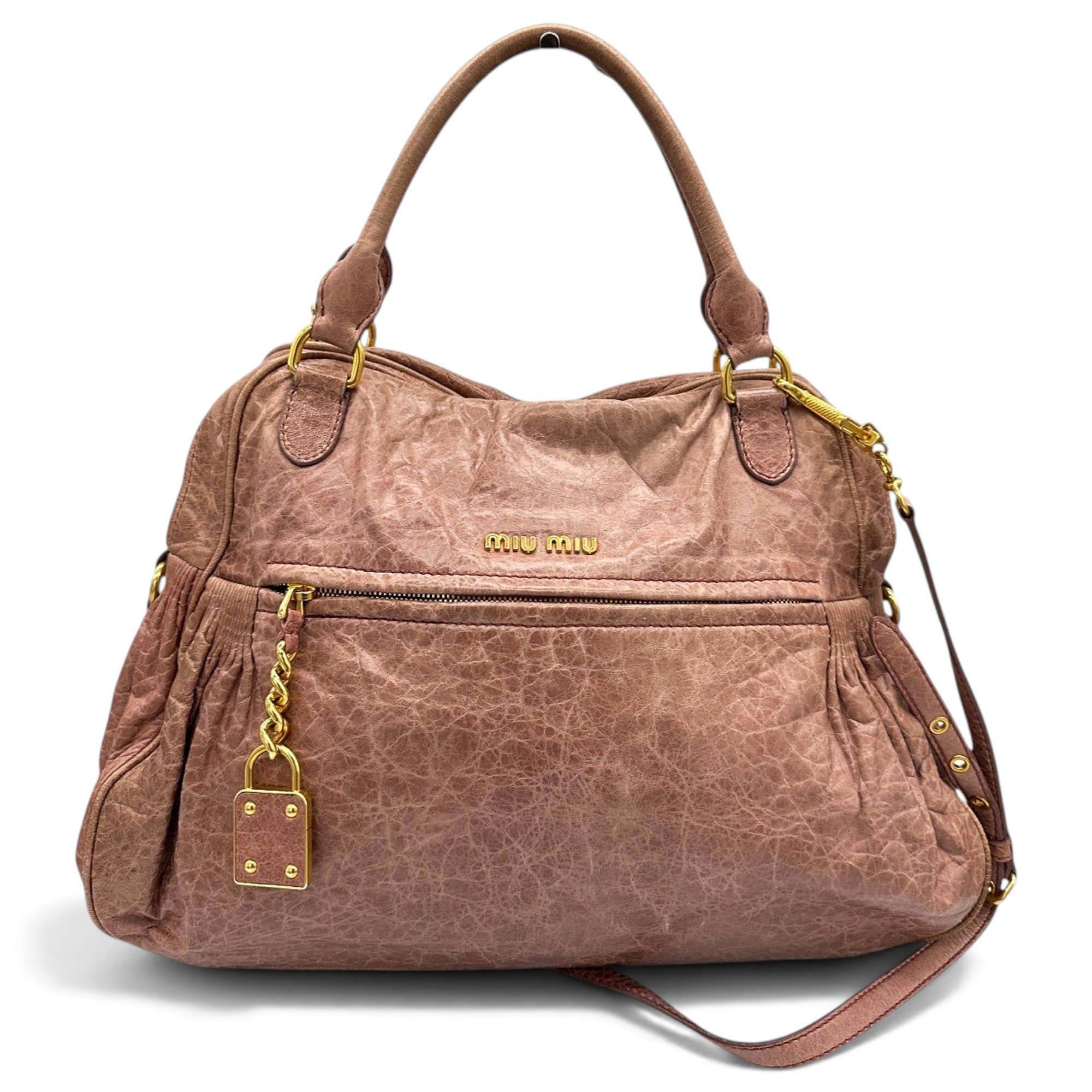 Vitello leather handbag