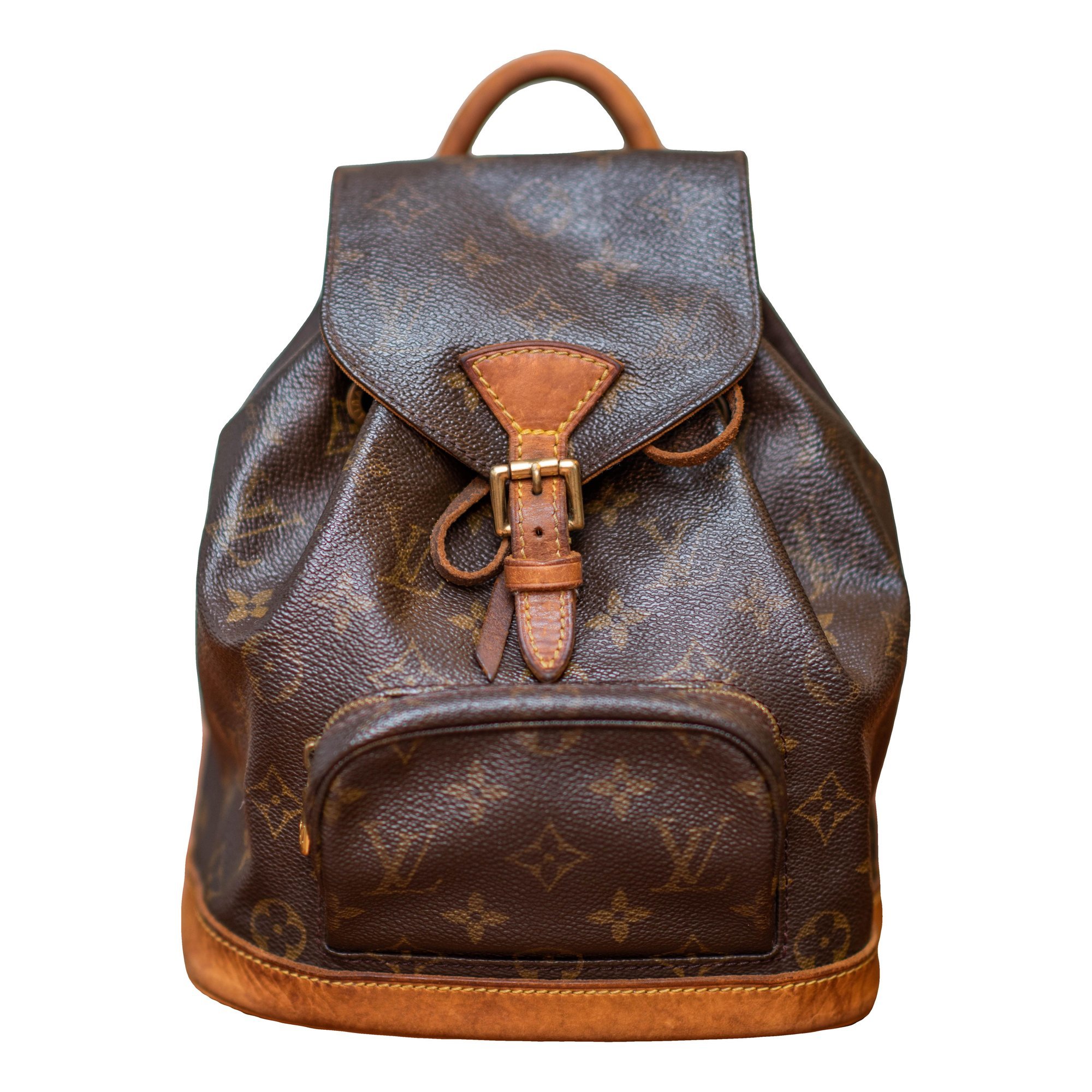 Louis Vuitton Montsouris Vintage cloth backpack