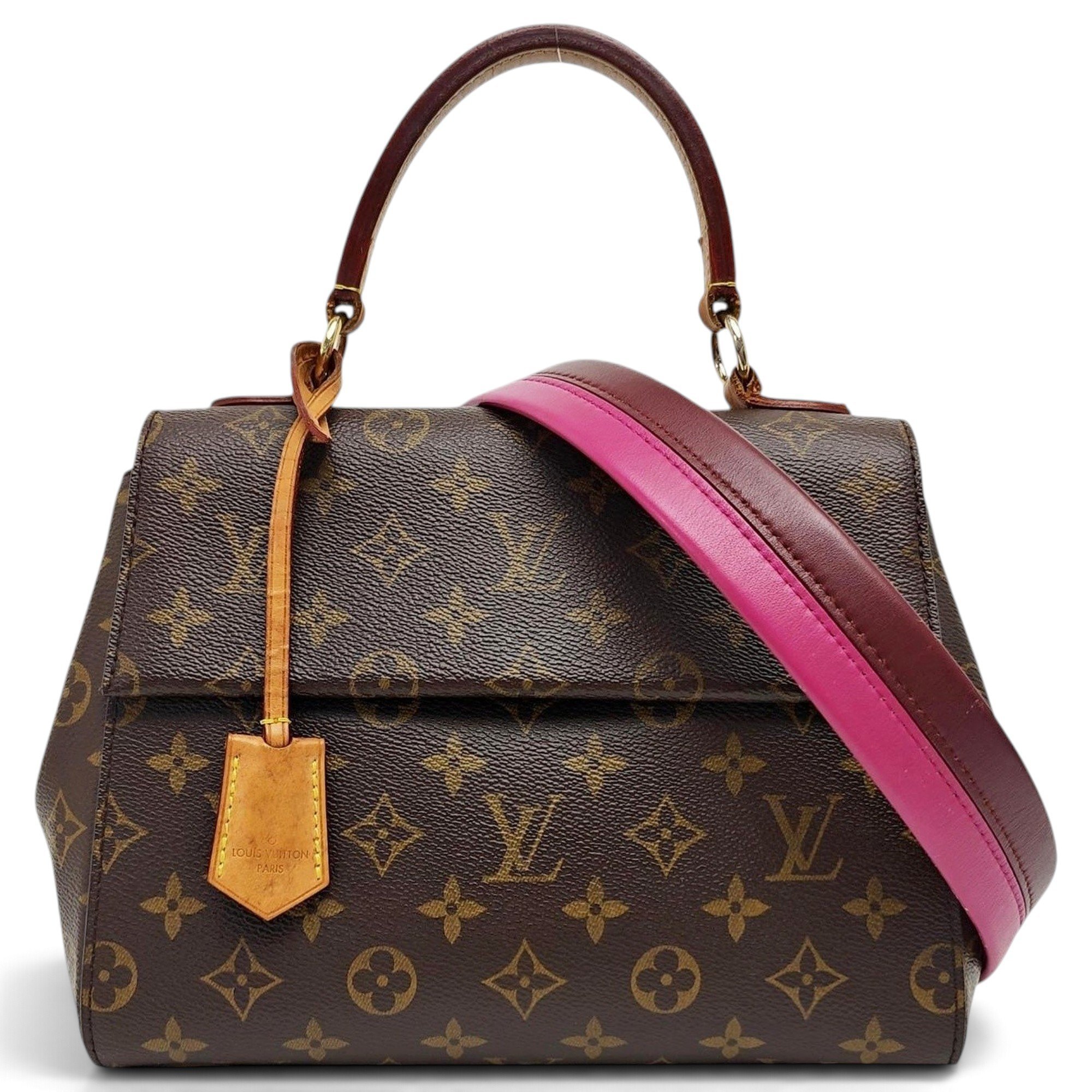 Cluny leather handbag