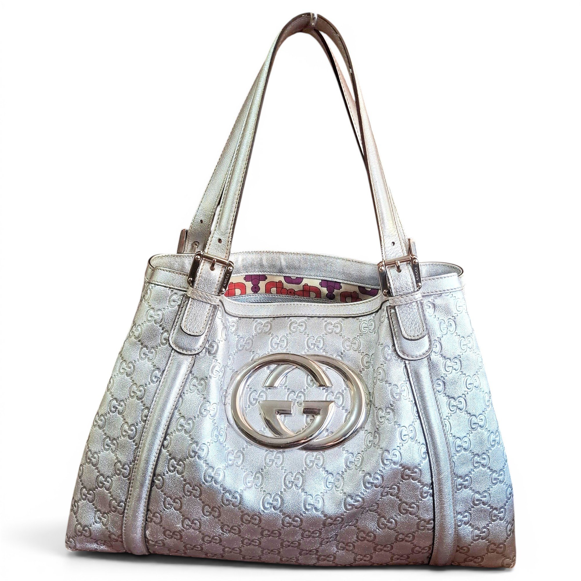 Britt leather tote